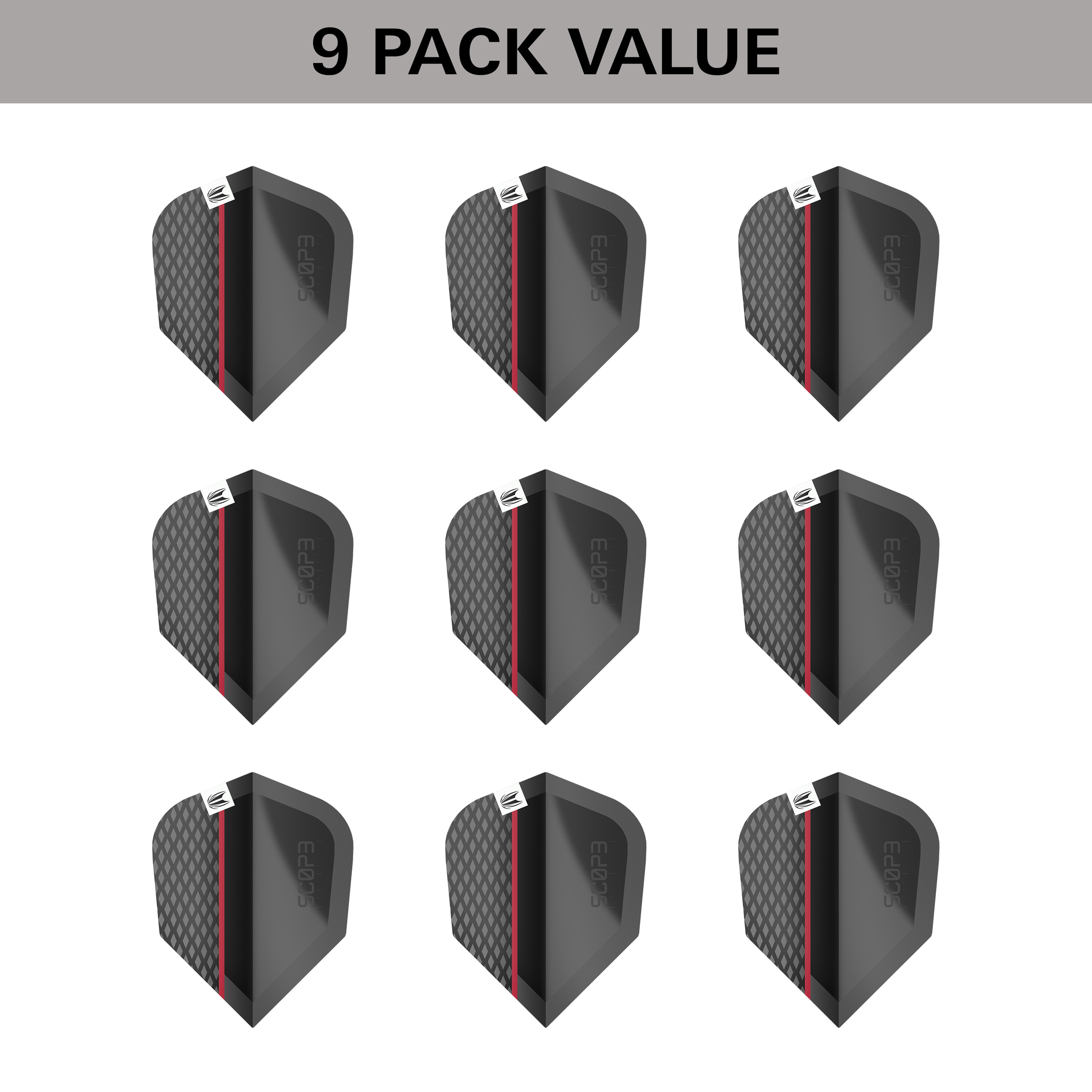 Target Scope Pro Ultra No6 Set of 3 Bagged Flights 2024