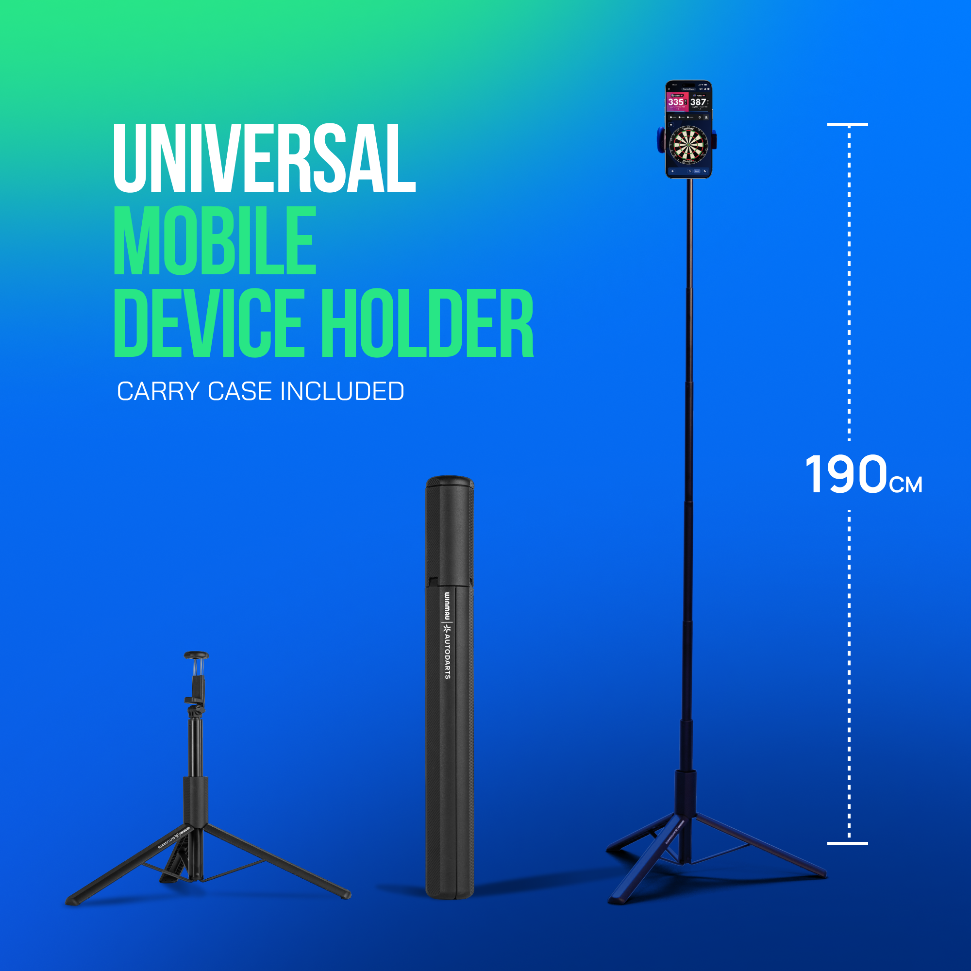 Winmau Autodarts Tripod Bundle - Tripod + 12-Month subscription