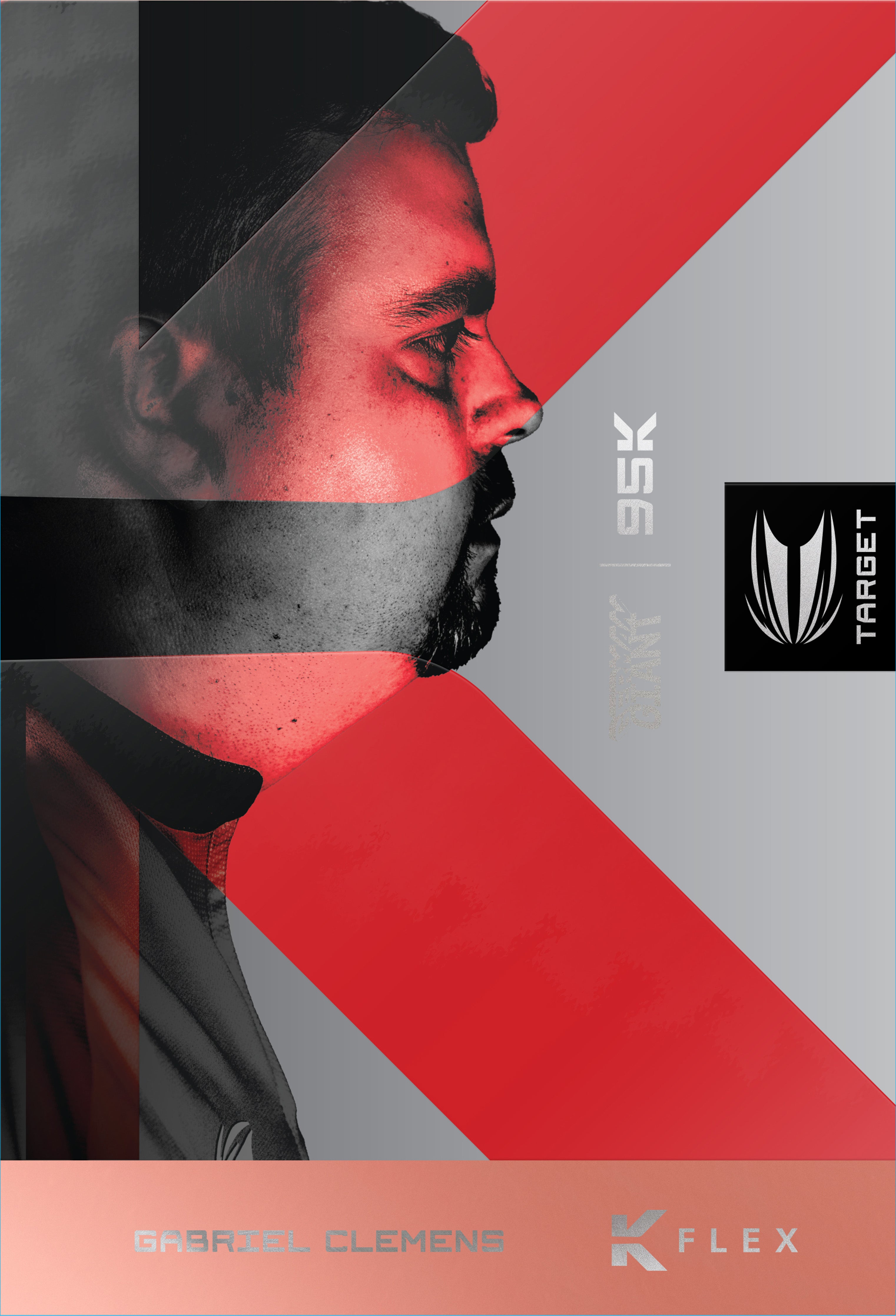 Target Clemens 95K SP Steel Tip Dart Set - 95% Tungsten - 21g 22g 23g