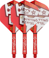 Target Steven 'The Bullet' Bunting No2 Flight & Stem Kit 2024