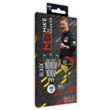 BULL'S Mike de Decker Black Edition Steel Tip Darts - 90% Tungsten - 22g 24g 26g