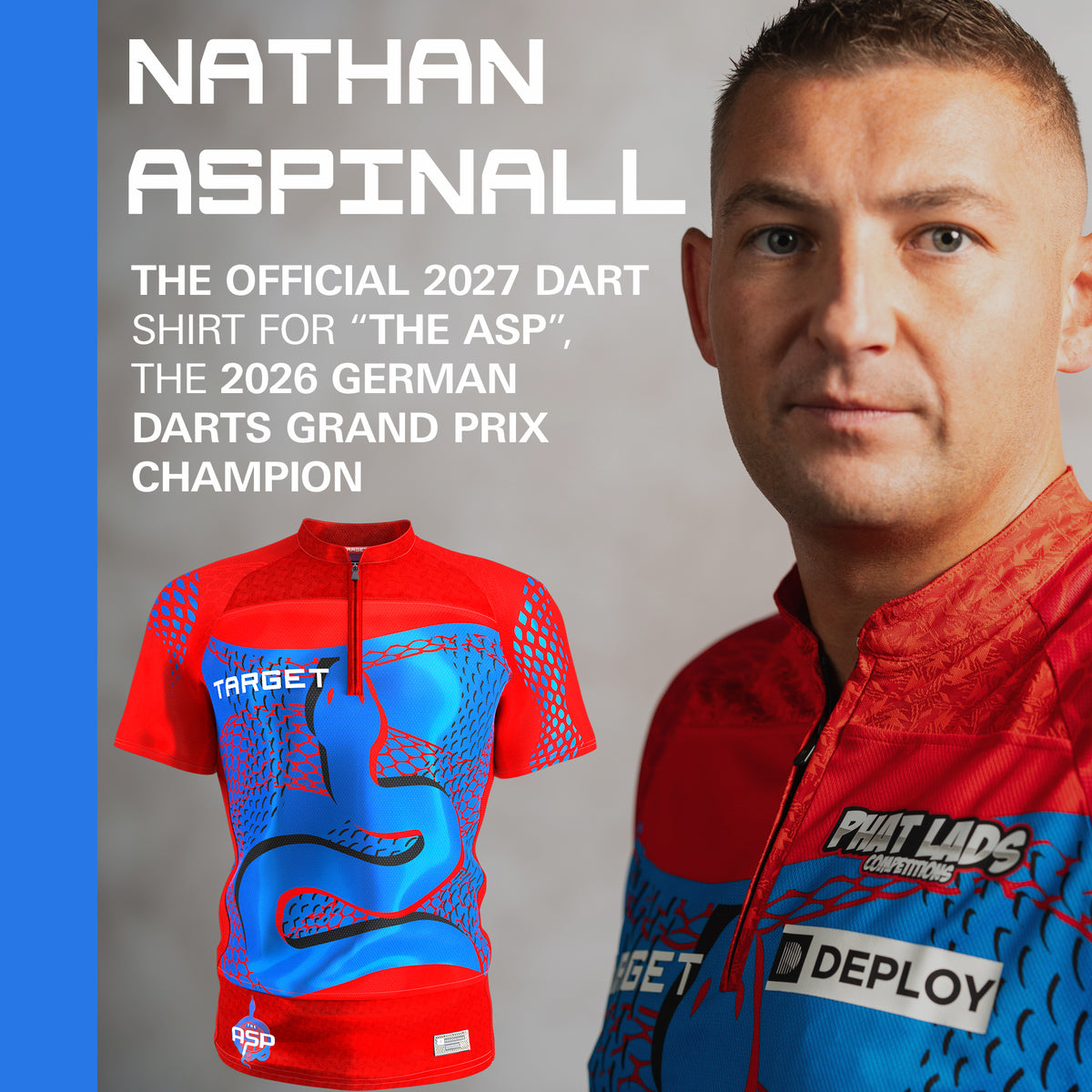 Target Nathan Aspinall - Asp - Dart Shirt - 2027 - 8 Years - 4XL