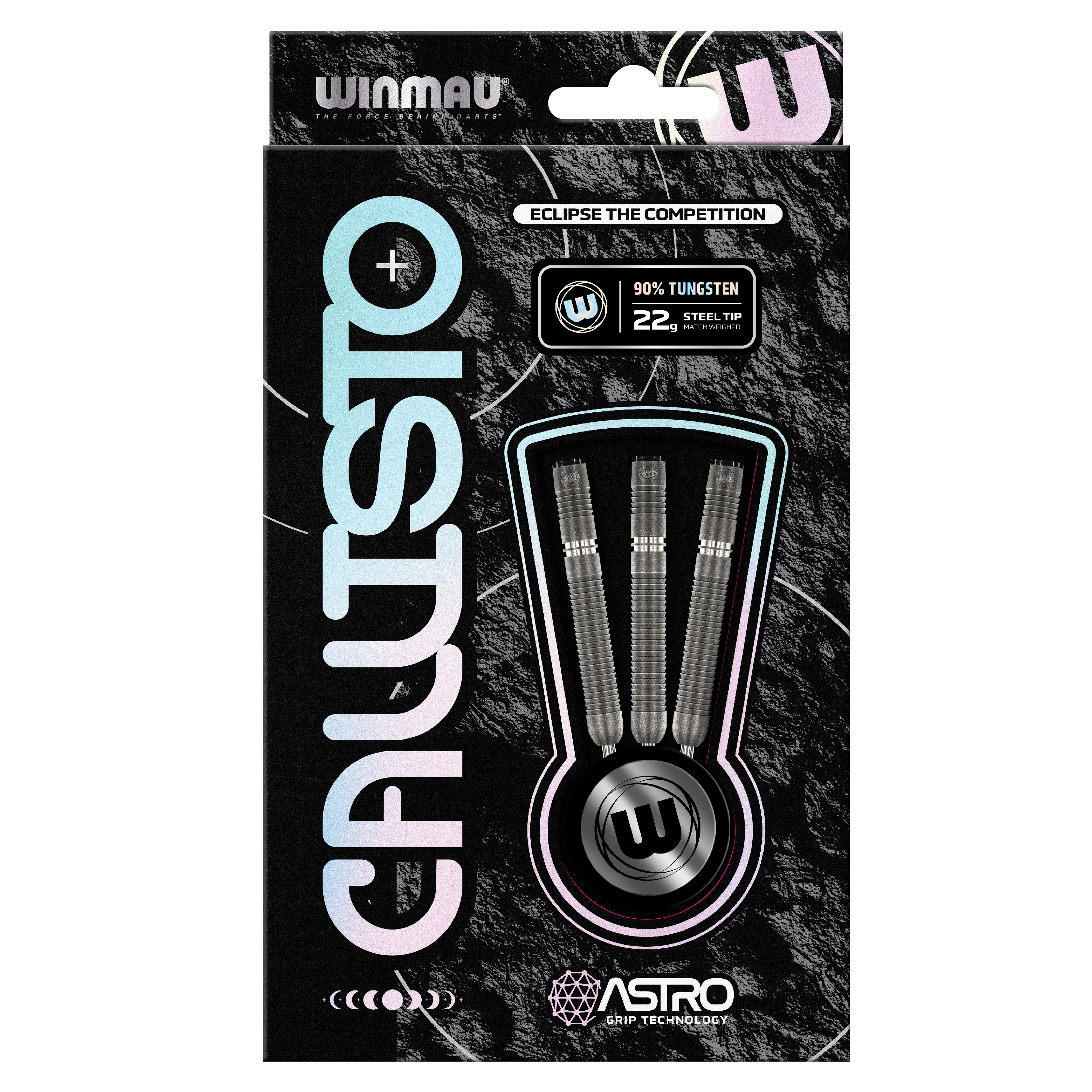 Winmau Callisto Steel Tip Darts Set - 90% Tungsten - 22g 24g