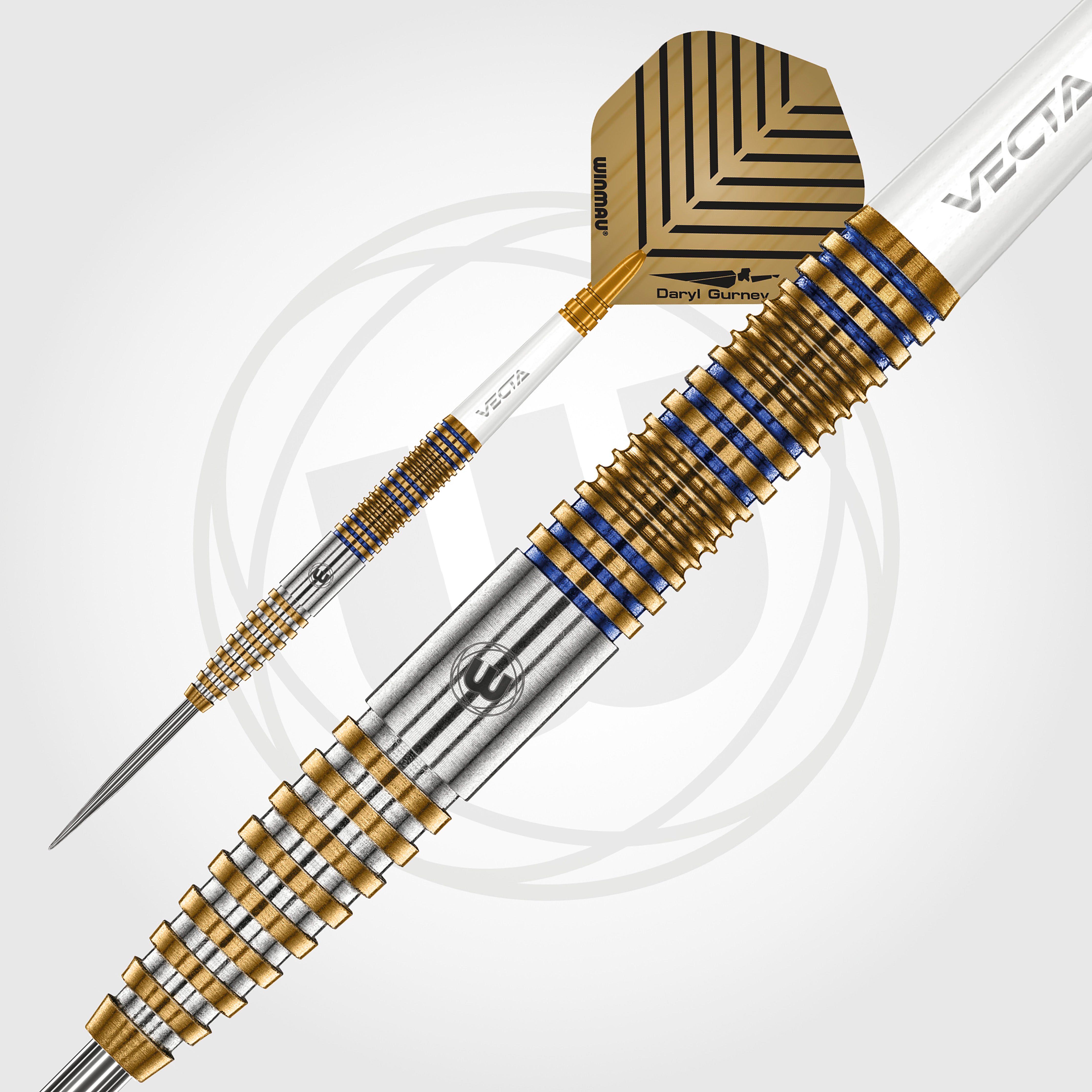 Winmau Daryl 'Super Chin' Gurney -Signature Edition - 95% Tungsten Darts - 23g