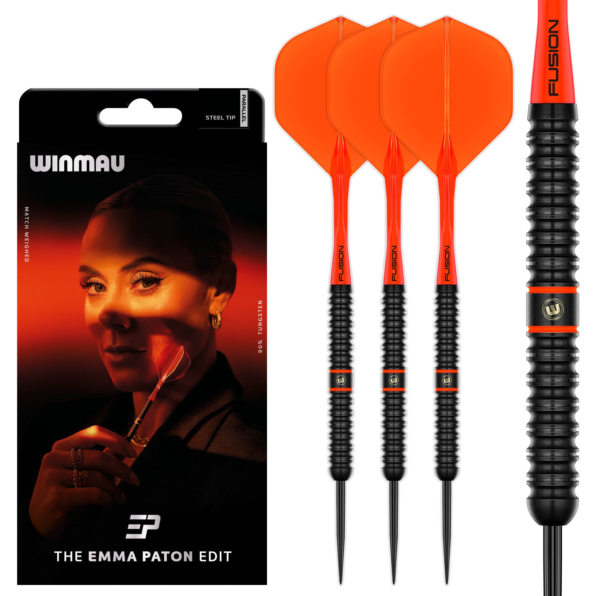 Winmau Emma Paton Signature Edition - 90% Tungsten Darts - 23g