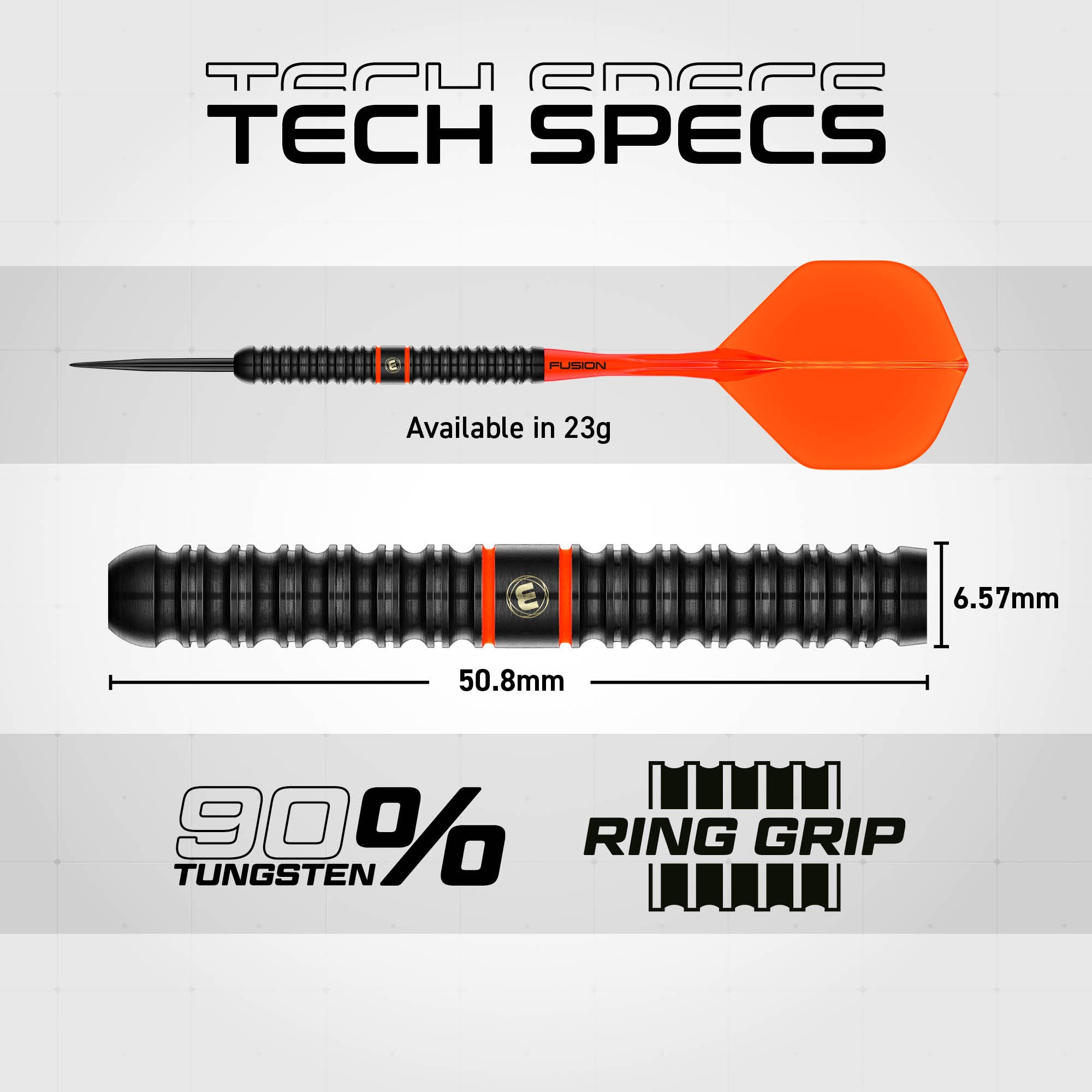 Winmau Emma Paton Signature Edition - 90% Tungsten Darts - 23g