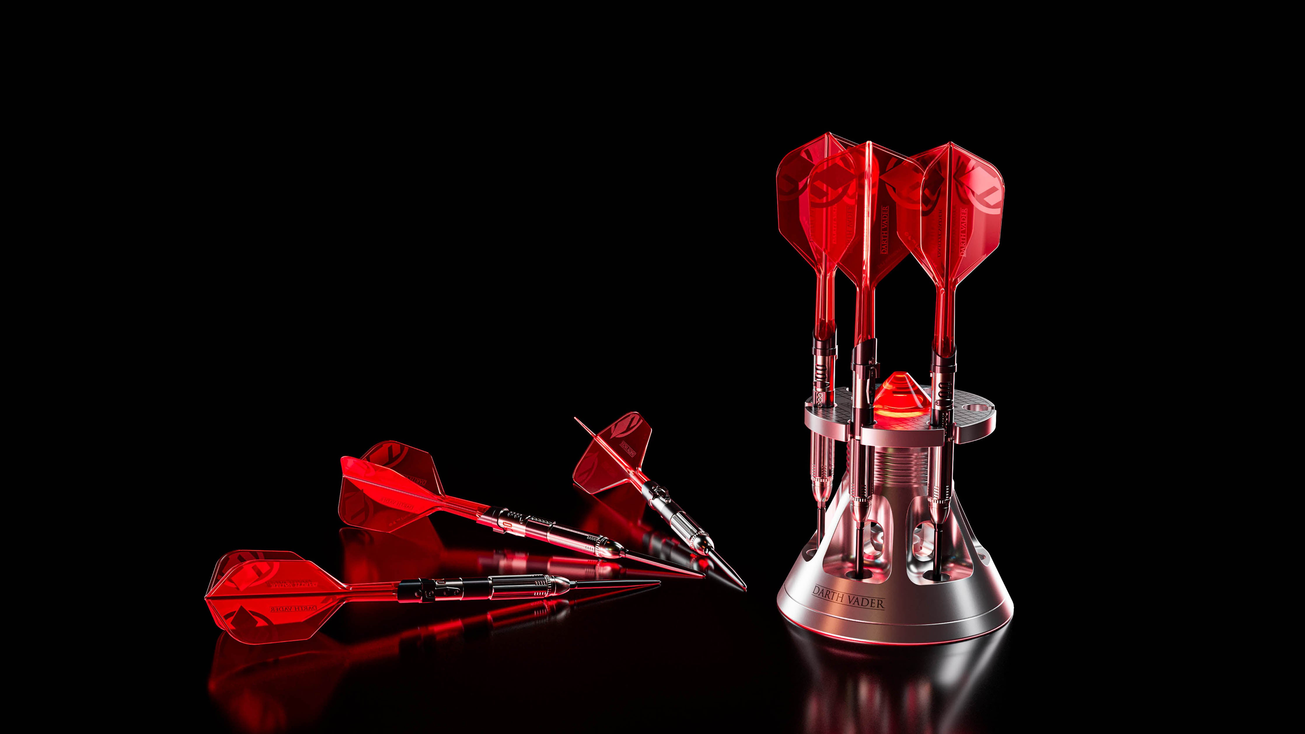 Star Wars Target Darth Vader "Sith Lord" Lightsaber First Edition 95% Tungsten Steel Tip Darts -24g