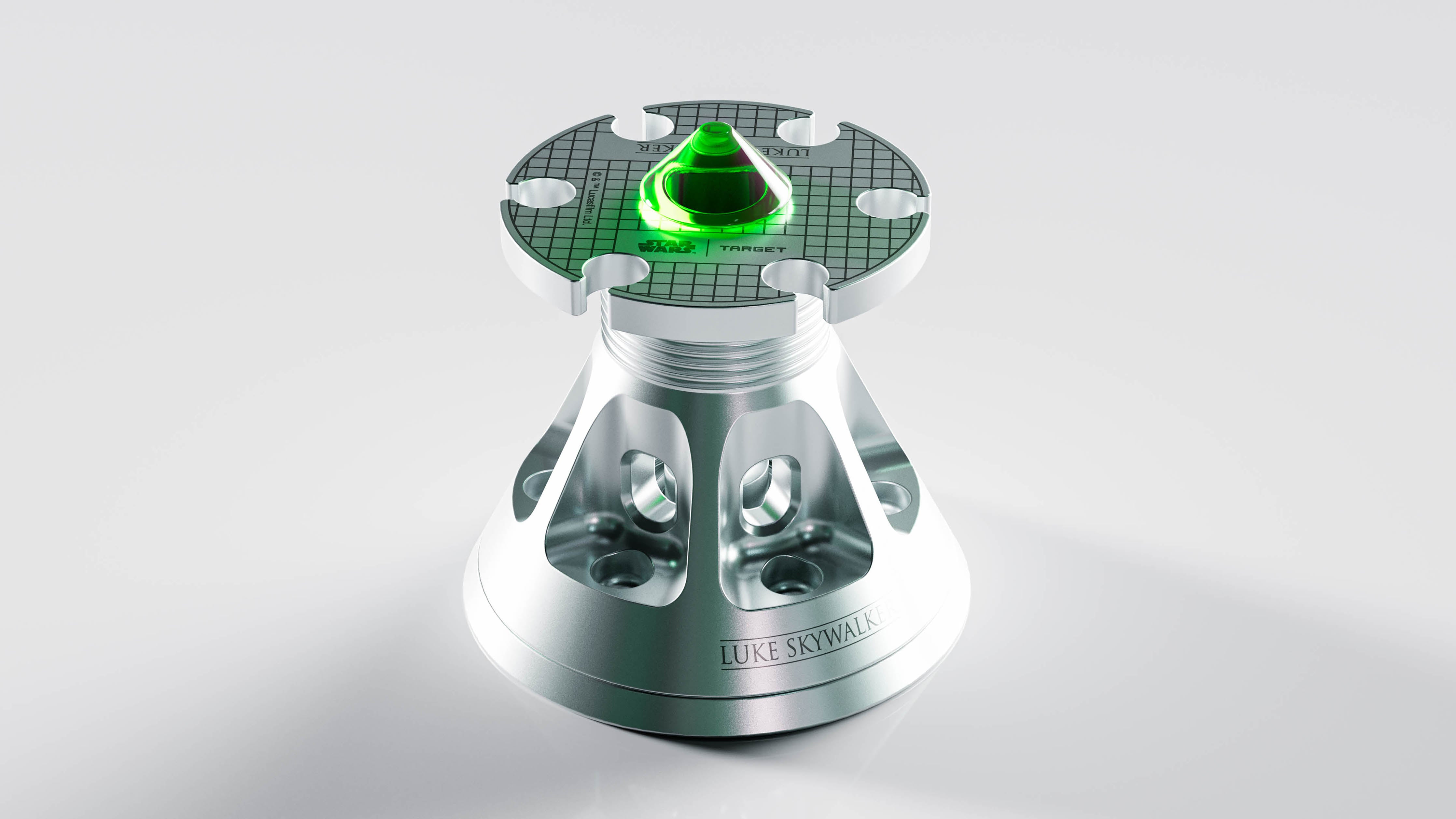 Star Wars Target Luke Skywalker "Jedi Knight" Lightsaber First Edition 95% Tungsten Steel Tip Darts -24g