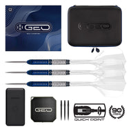 Harrows Geo 01 Parrallel - 90% Tungsten - Quick Point Darts - 23g 24g 25g