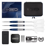 Harrows Geo 02 Torpedo - 90% Tungsten - Quick Point Darts - 23g 24g