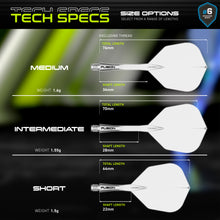 Winmau Fusion Integrated Flight & Shaft System - No6 - Clear