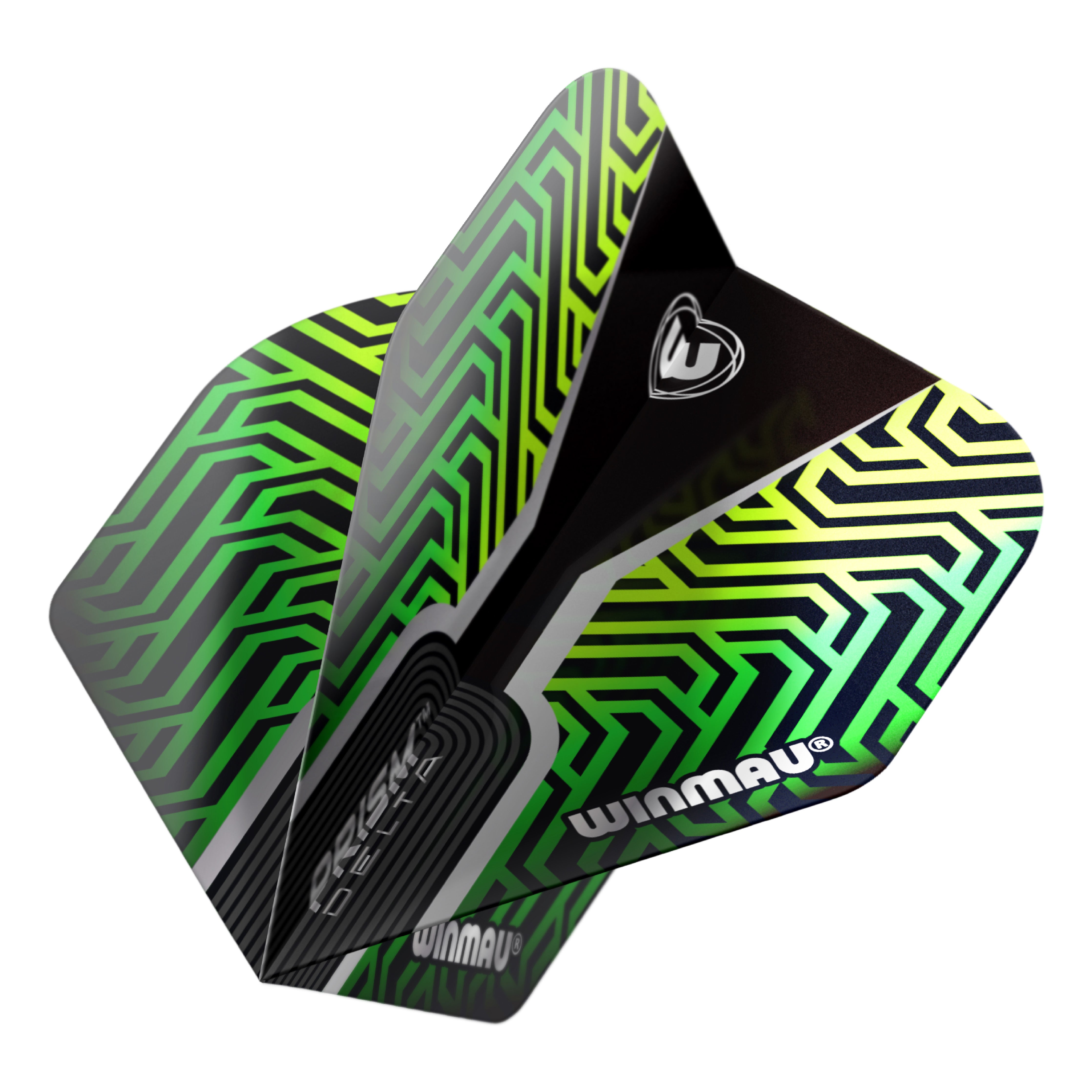 Winmau Prism Delta Kairos Dart Flights - Standard No2 - Green