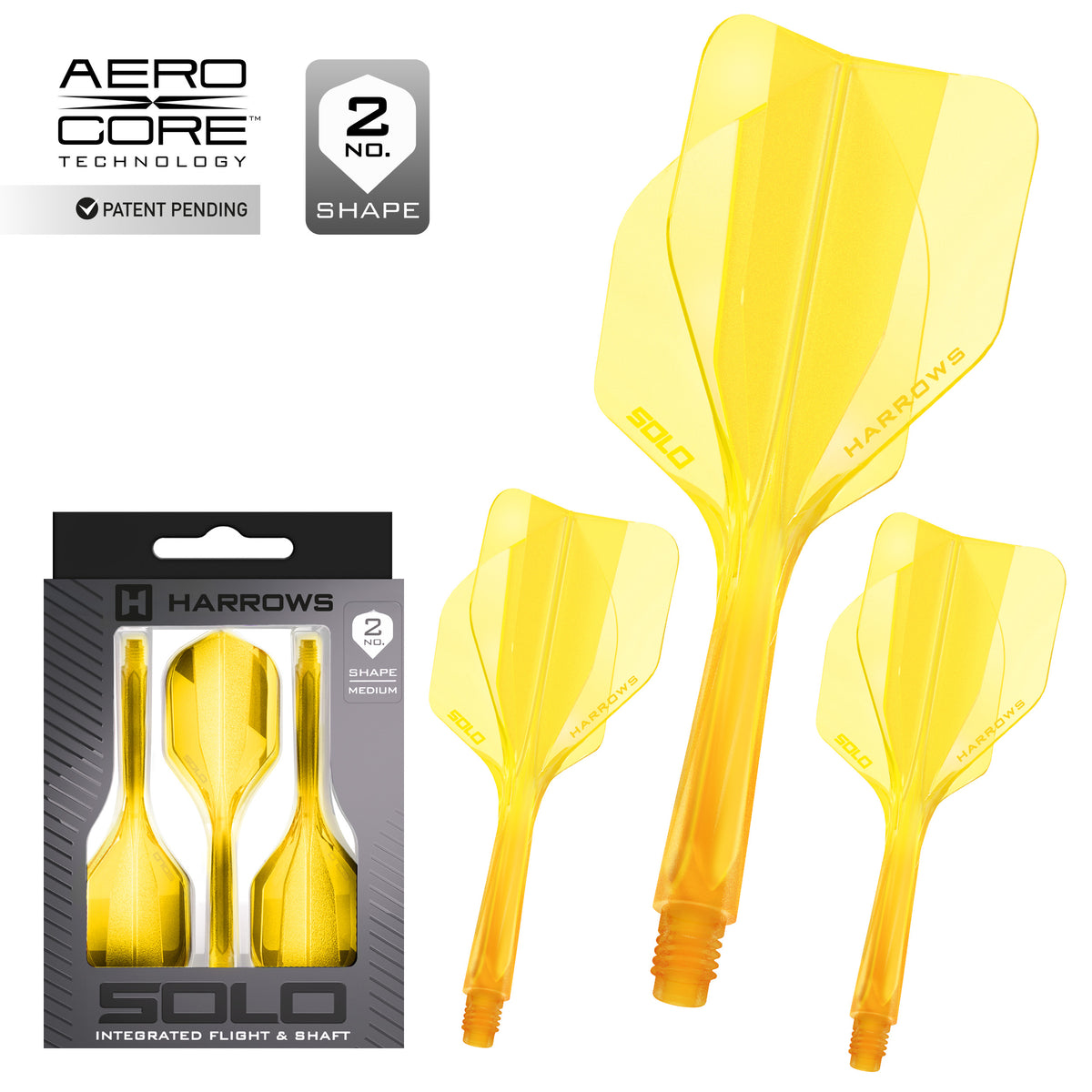 Harrows Solo No.2 Integrated Flight System - Yellow