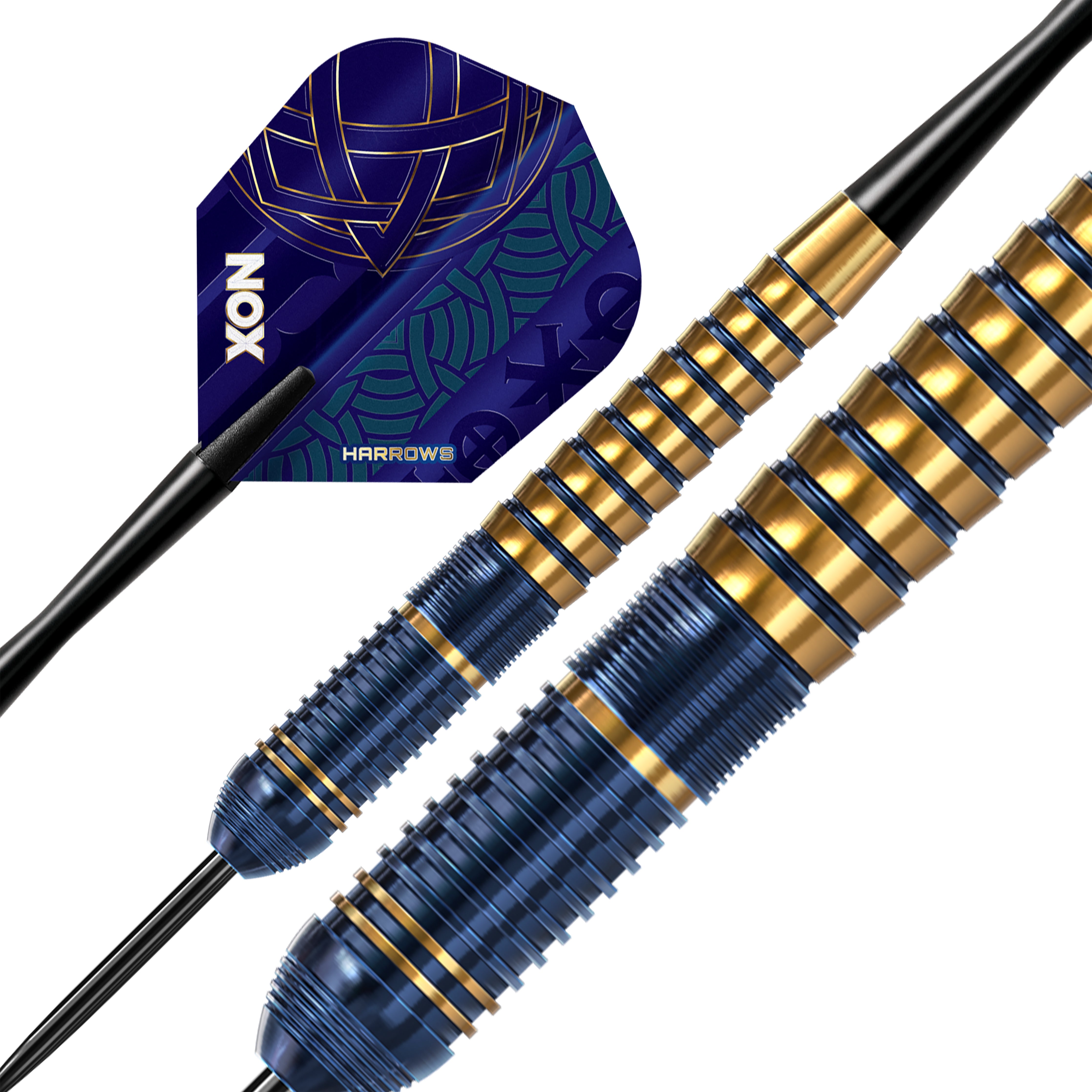 Harrows Nox Brass Darts Set - 22g 24g 26g