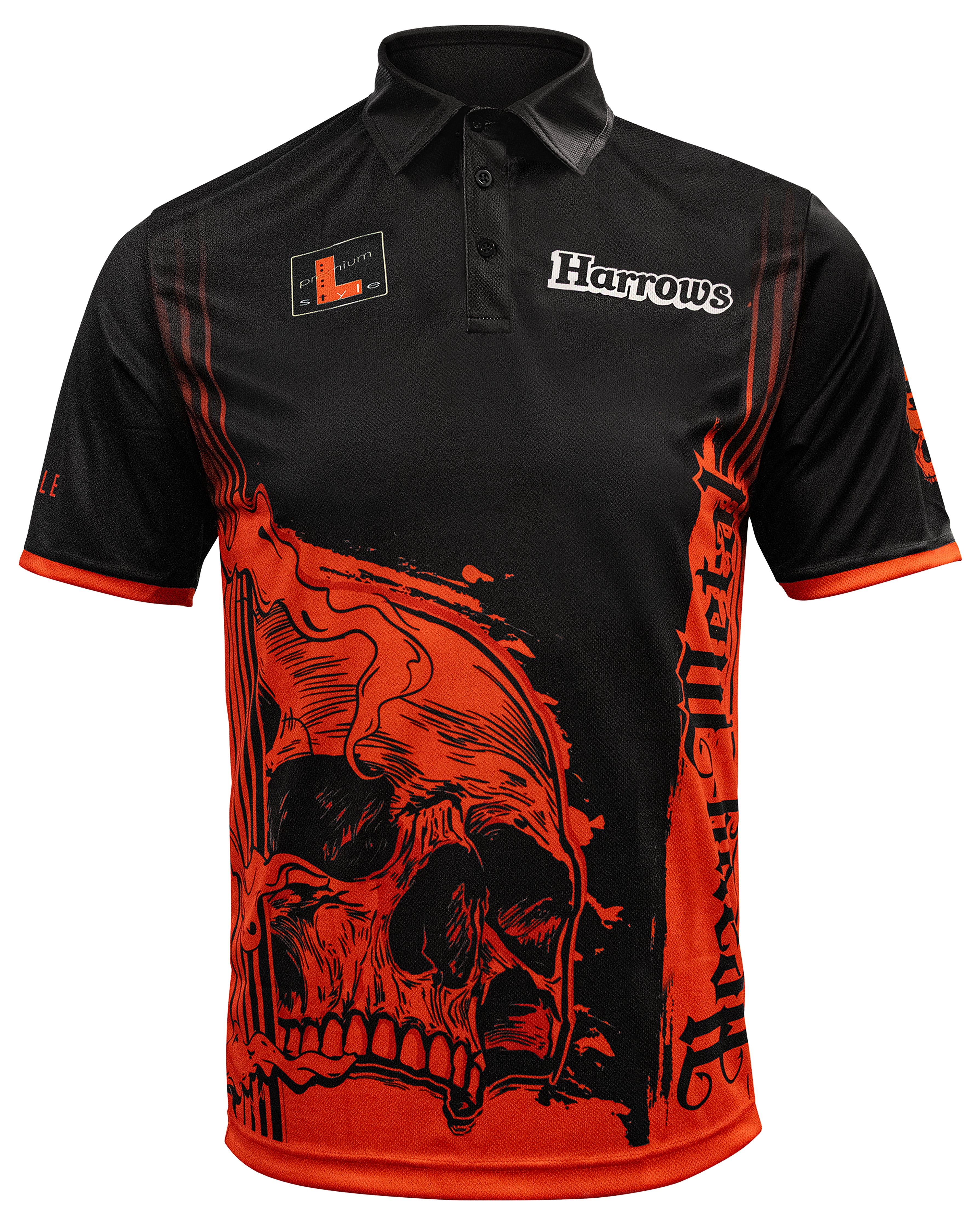 Harrows Ryan 'Heavy Metal' Searle - Series 2 Player Dart Shirt - Small - 5XL