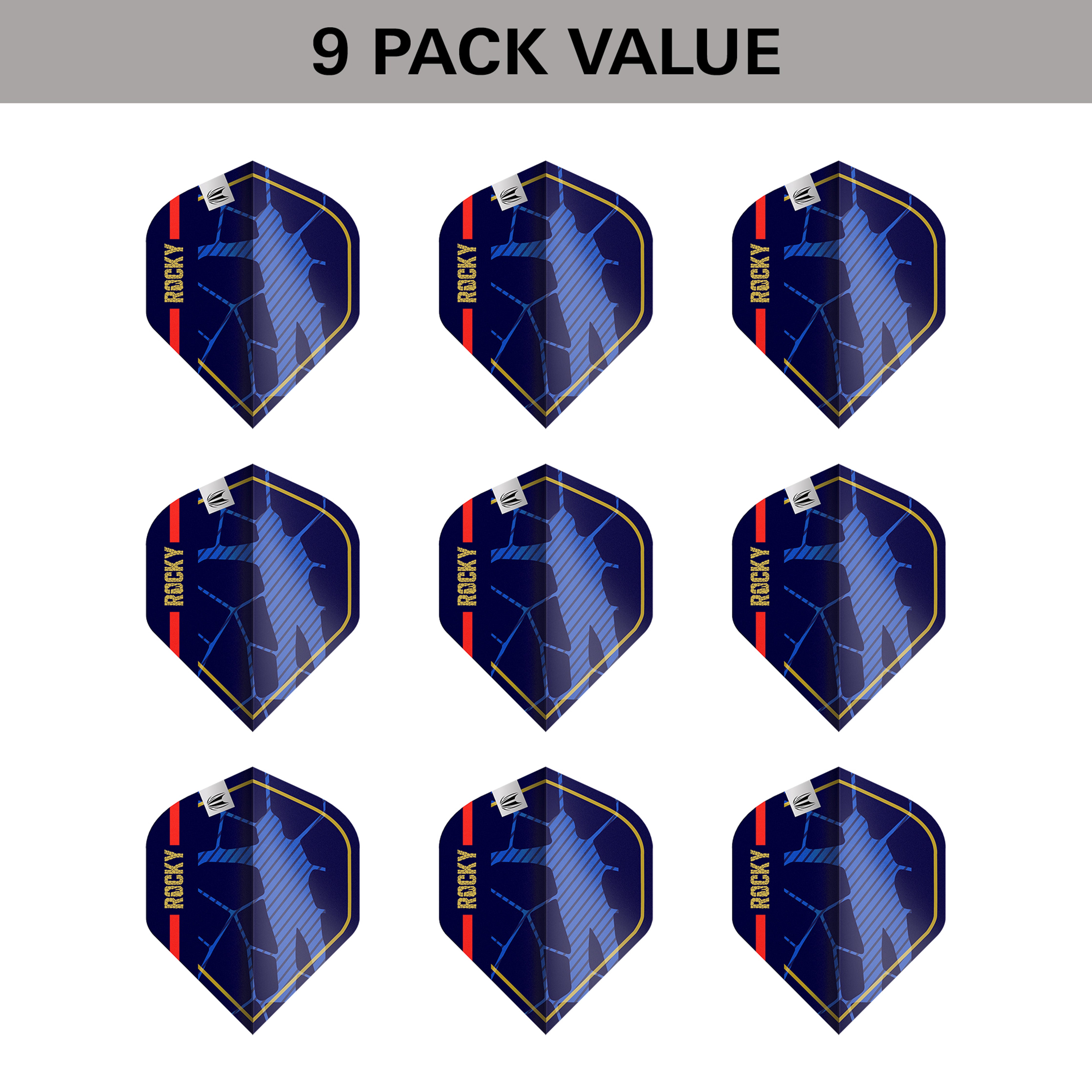 Target Josh Rock G1 PRO ULTRA. Flights 2025 - Sets of 3 - No2 No6 Ten X