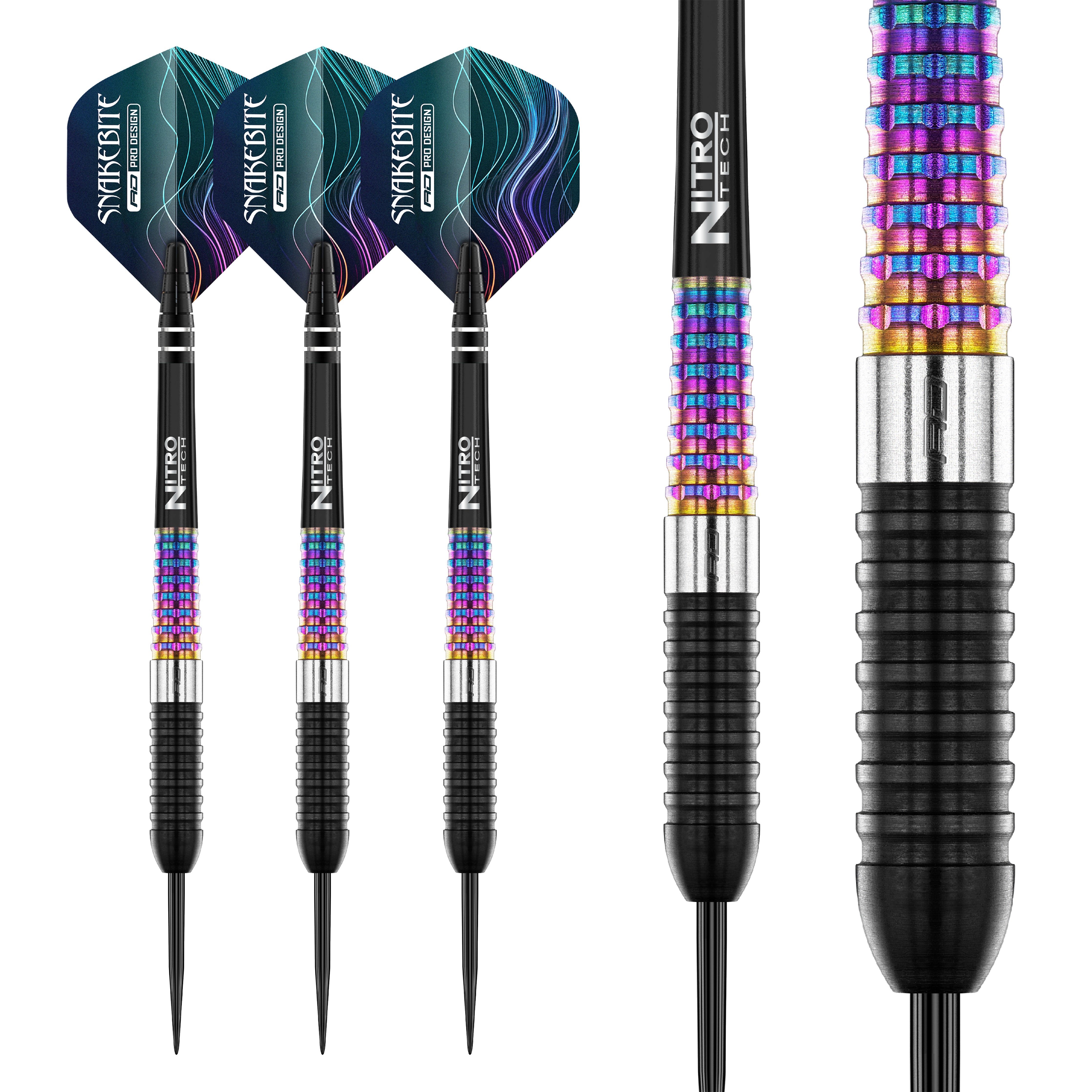 Red Dragon Peter Wright Corra Steel Tip Darts - 90% Tungsten - 22g 23g 24g