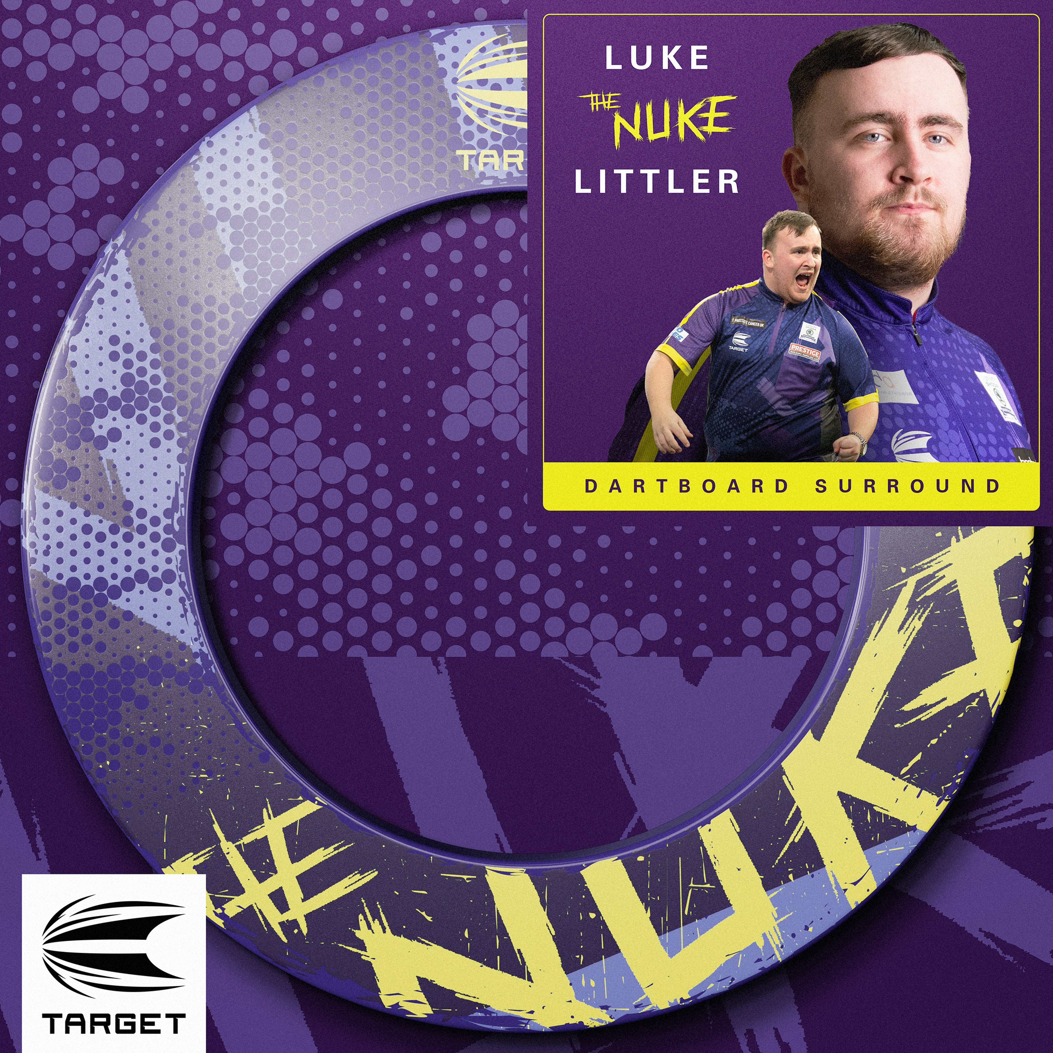 Target Luke 'The Nuke' Littler Dart Surround 2024