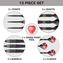 Target Phil Taylor Raw Power G11 SP Steel Tip Darts 2024 - 95% Tungsten - 22G 24G 26G
