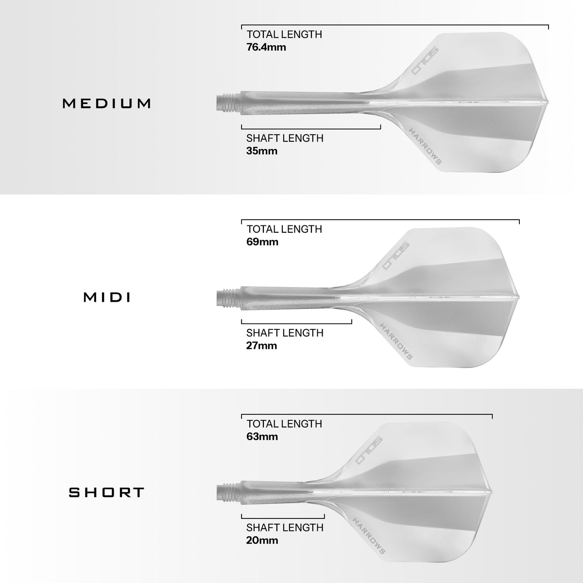 Harrows Solo No.2 Integrated Flight System - Clear