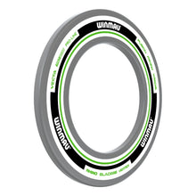 Winmau Advance White & Green Dartboard Surround