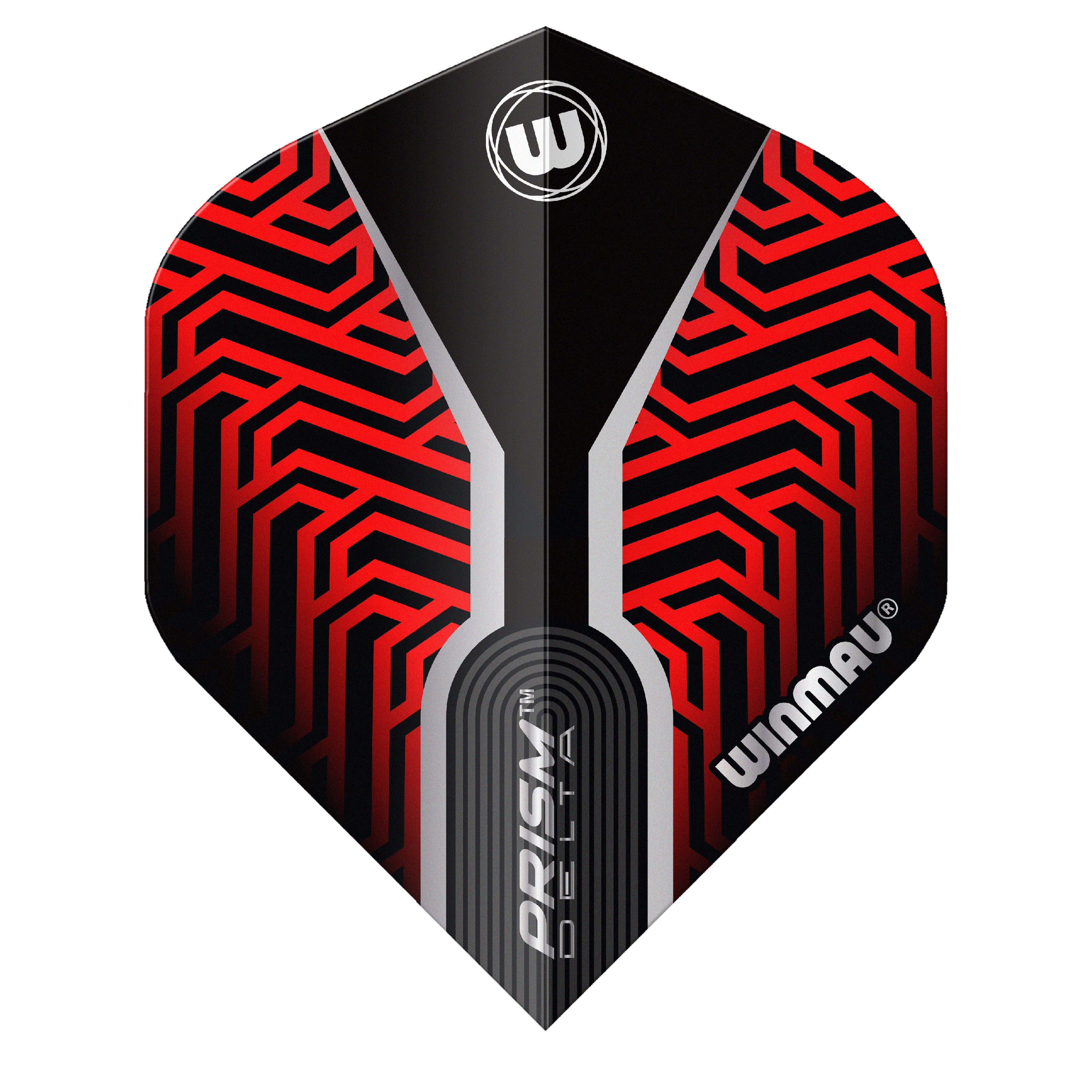 Winmau Prism Delta Kairos Dart Flights - Standard No2 - Red