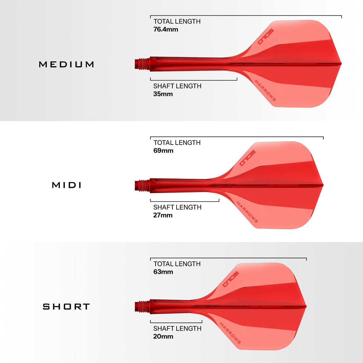 Harrows Solo No.2 Integrated Flight System - Red