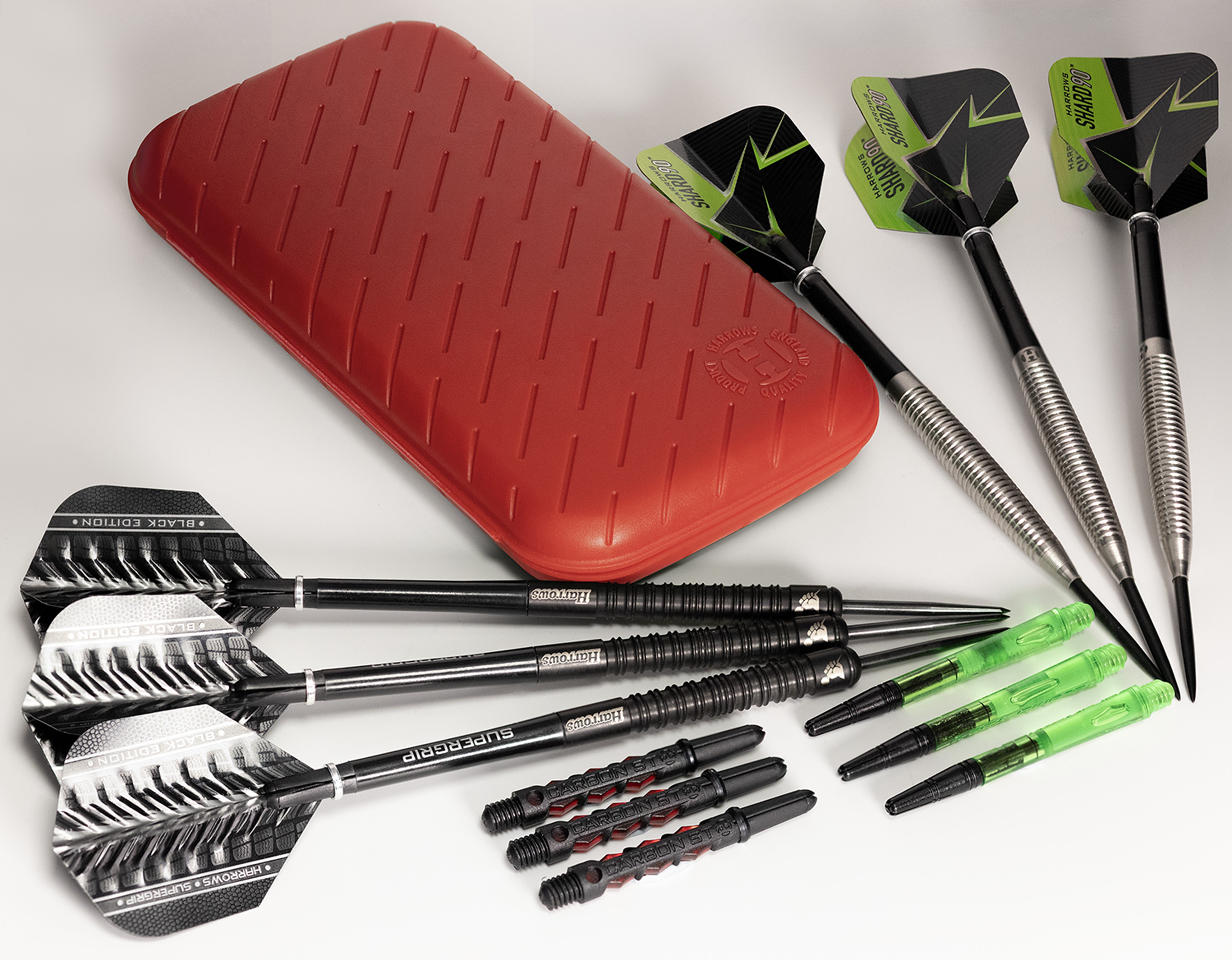 Harrows Slimcase Darts Case - Red