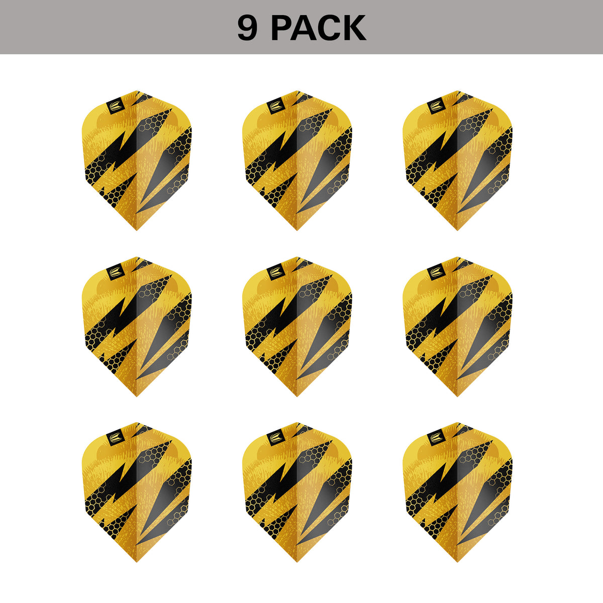 Target Buzz - Pro Ultra - No6 Shape - Dart Flights - 3 Sets