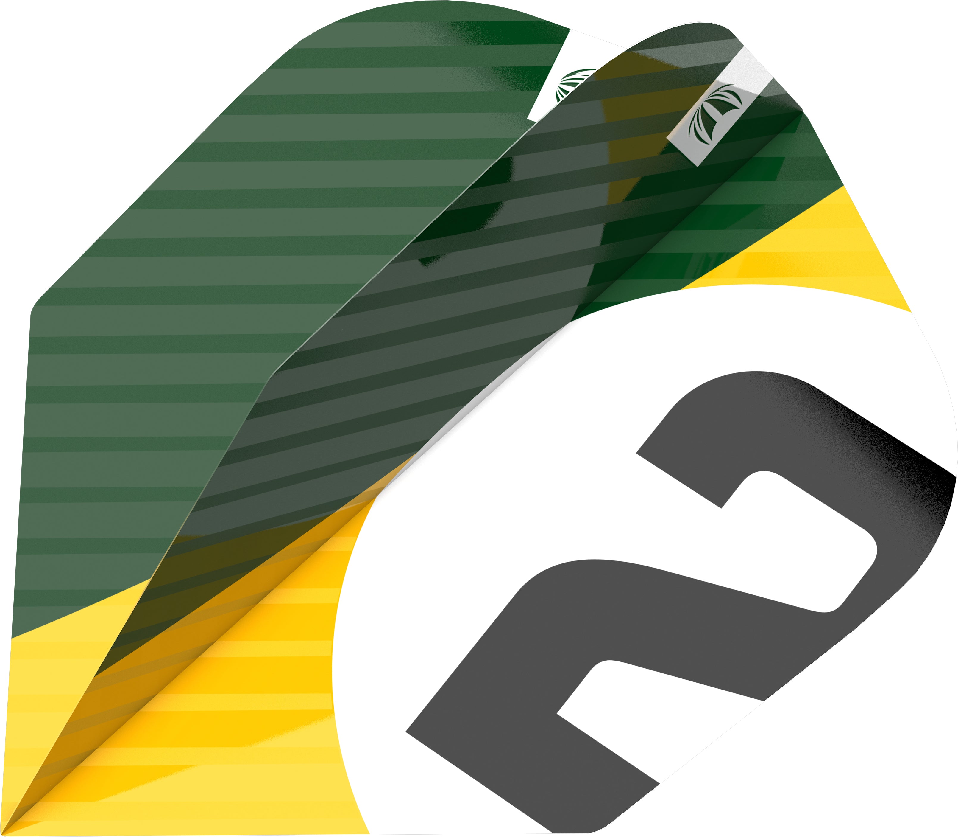 Target Darts Chicane Pro.Ultra Dart Flights - Pack of 3 sets - No2 No6 TenX - Green