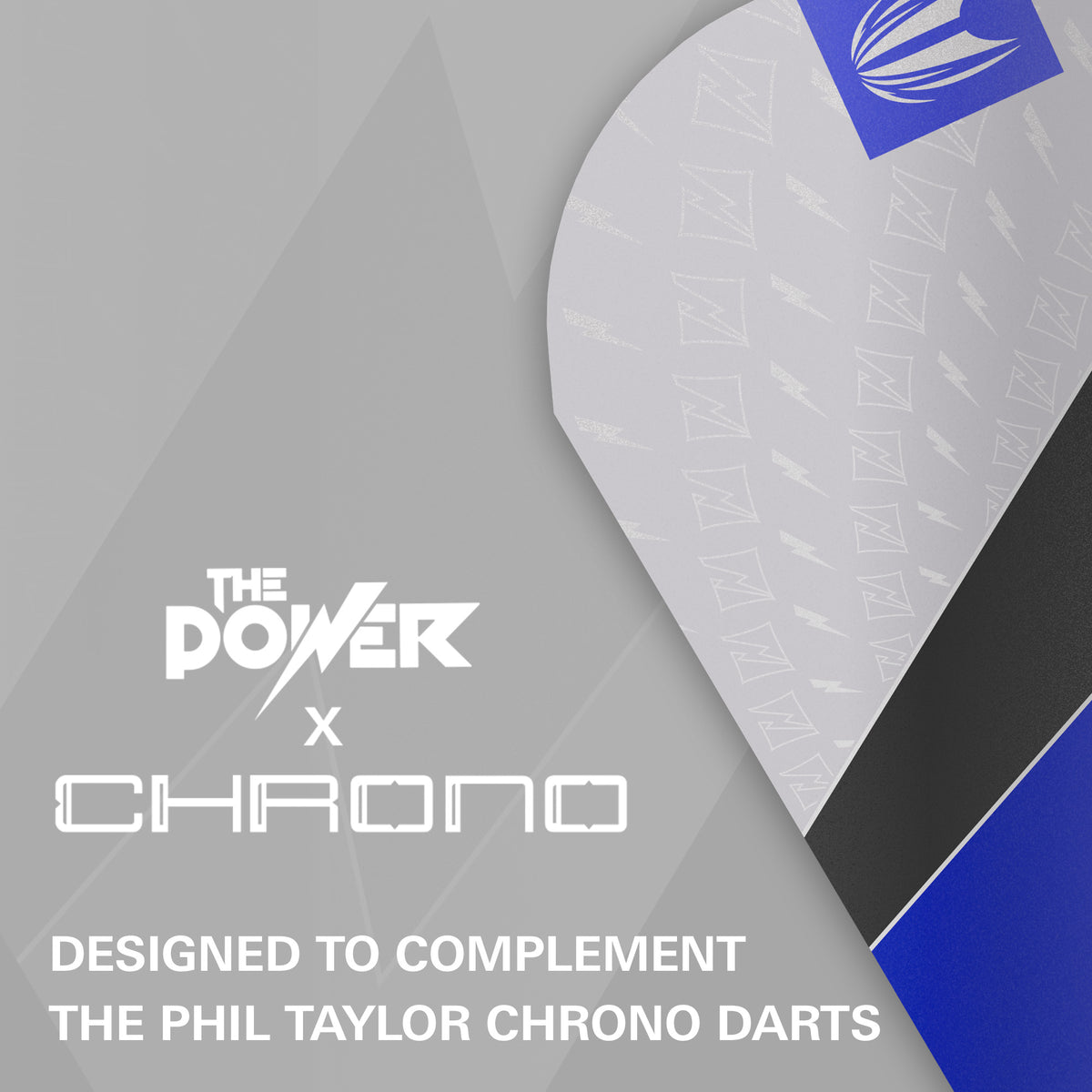 Target Phil Taylor - The Power - Chrono Pro.Ultra Dart Flights - Vapor S - 3 Sets Included