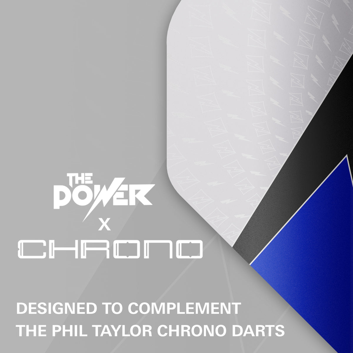 Target Phil Taylor - The Power - Chrono Pro.Ultra Dart Flights - No6 - 3 Sets Included