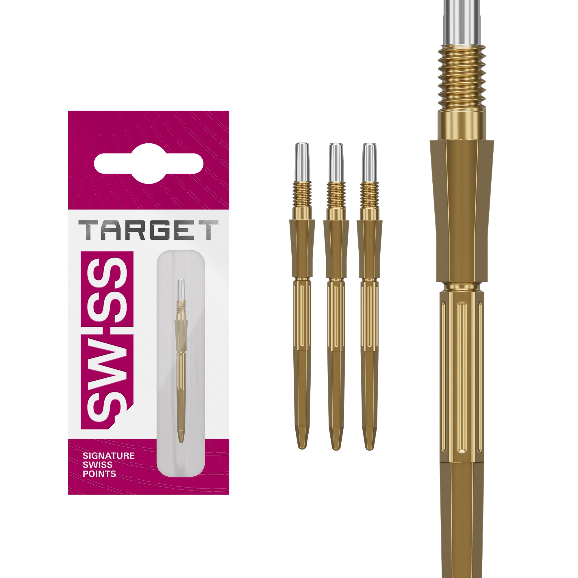 Target Elysian Archetype 43 Swiss Points - Silver, Gold, Black - 30mm 35mm 42mm
