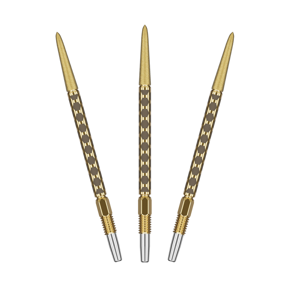 Target Swiss FLT Dart Points - Gold - 30mm 35mm 42mm