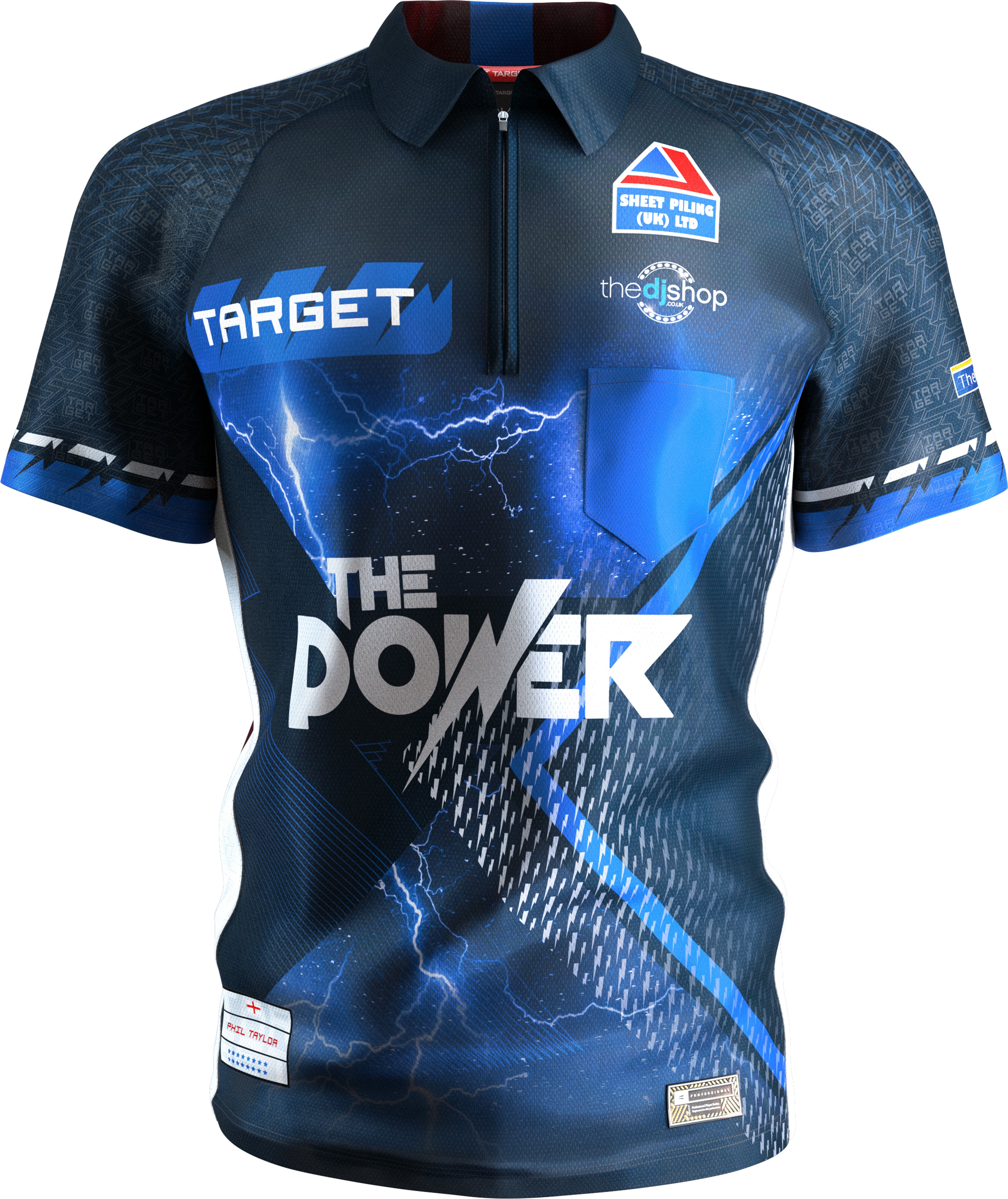 Target Phil 'The Power' Taylor 2025 Playing Shirt - XS to 5XL