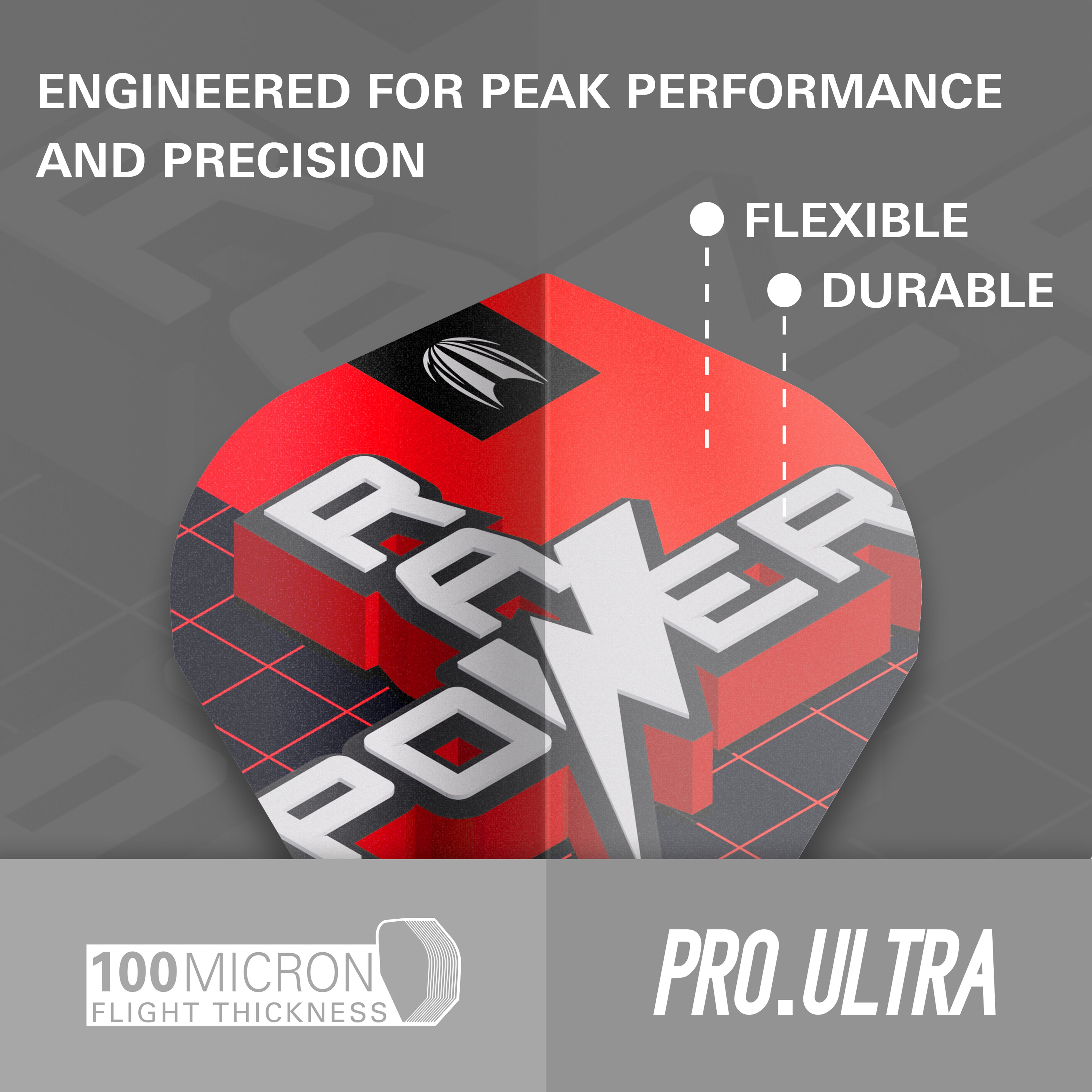 Target Phil 'The Power' Taylor Raw Power G11 Pro.Ultra Dart Flights 2024 - Vapor S