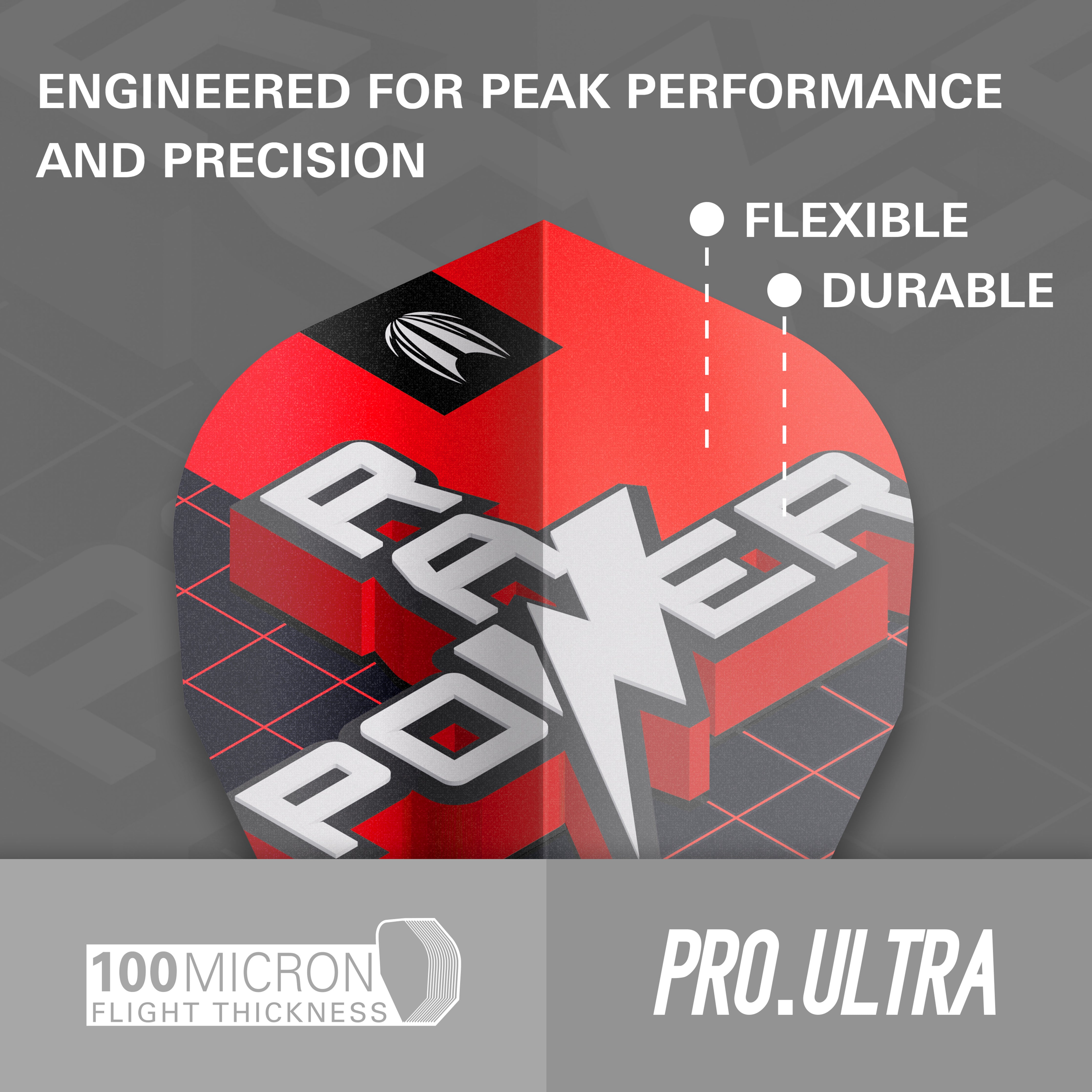 Target Phil 'The Power' Taylor Raw Power G11 Pro.Ultra Dart Flights 2024 - Vapor