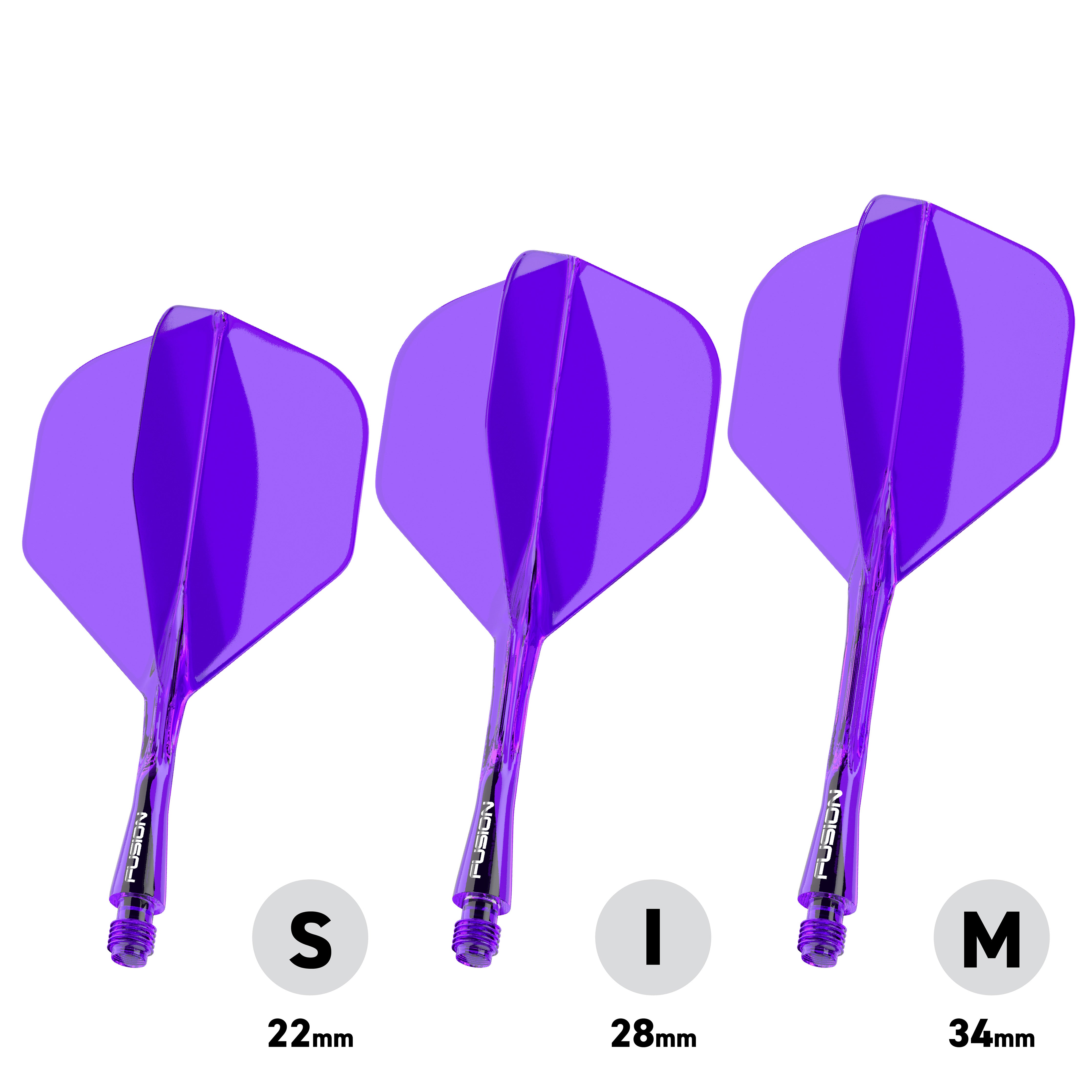 Winmau Fusion Integrated Flight & Shaft System - No2 - Purple