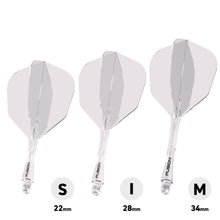 Winmau Fusion Integrated Flight & Shaft System - No6 - Clear
