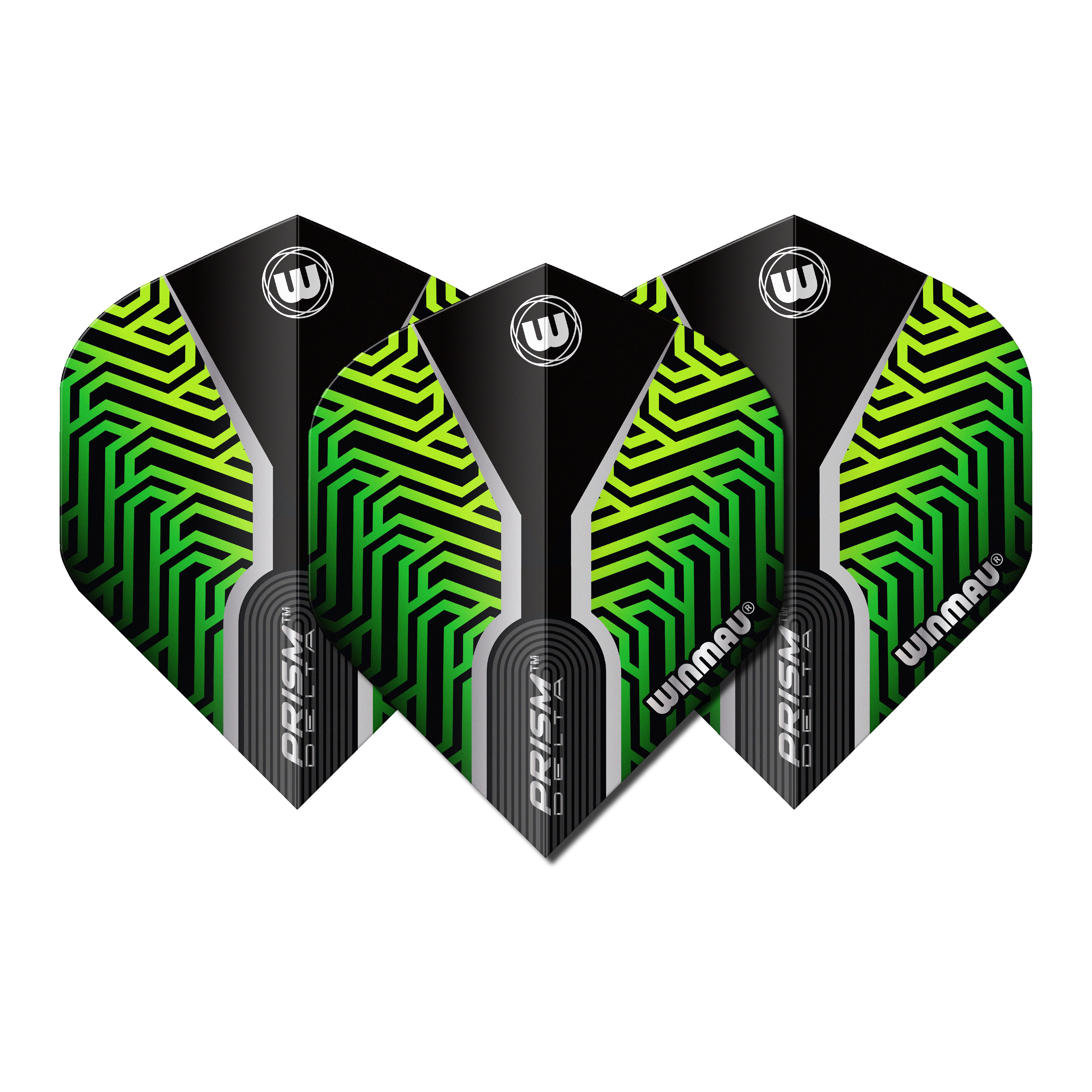 Winmau Prism Delta Kairos Dart Flights - Standard No2 - Green