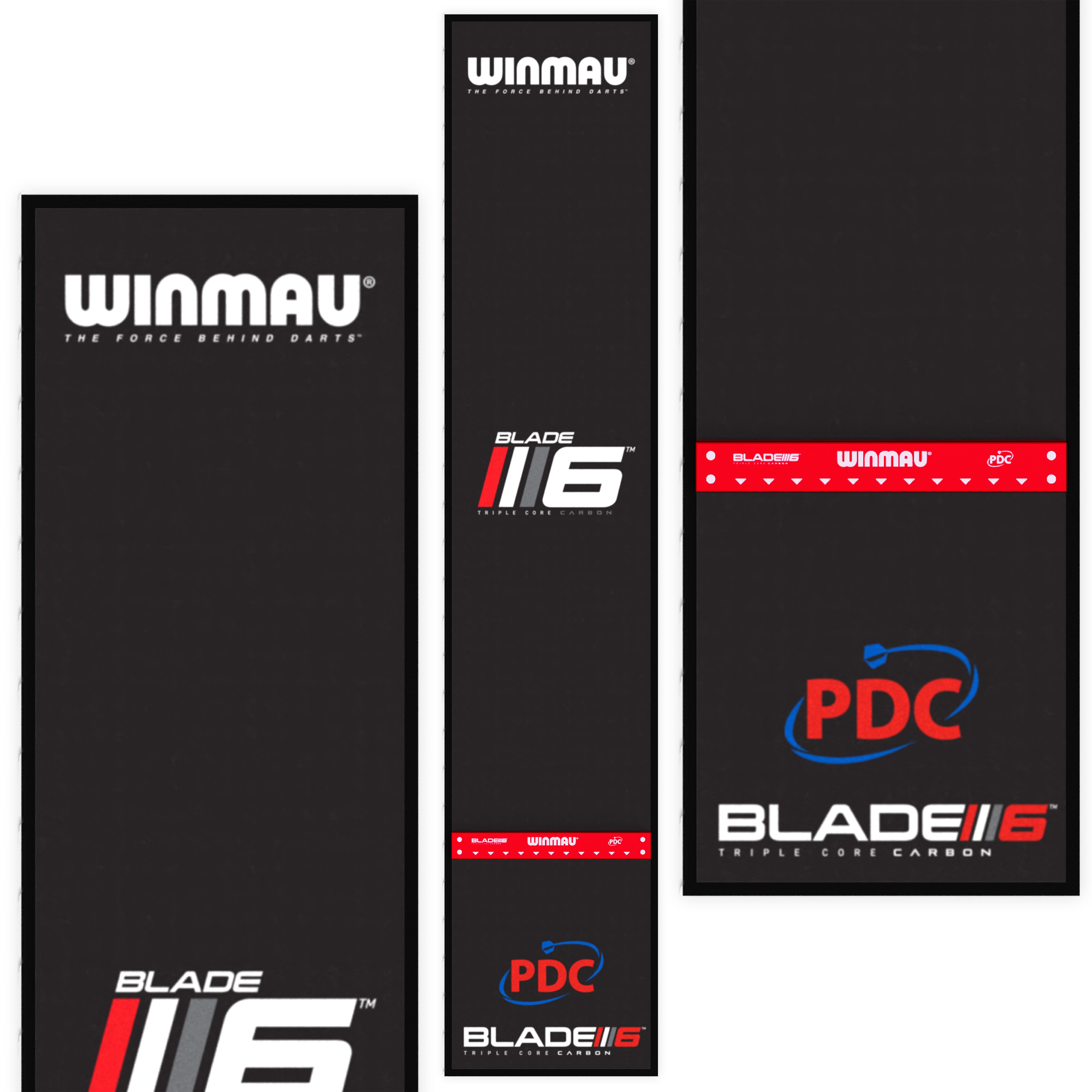 Pro Zone Precision Blade 6 Soft Feel Dart Mat & Integrated Oche