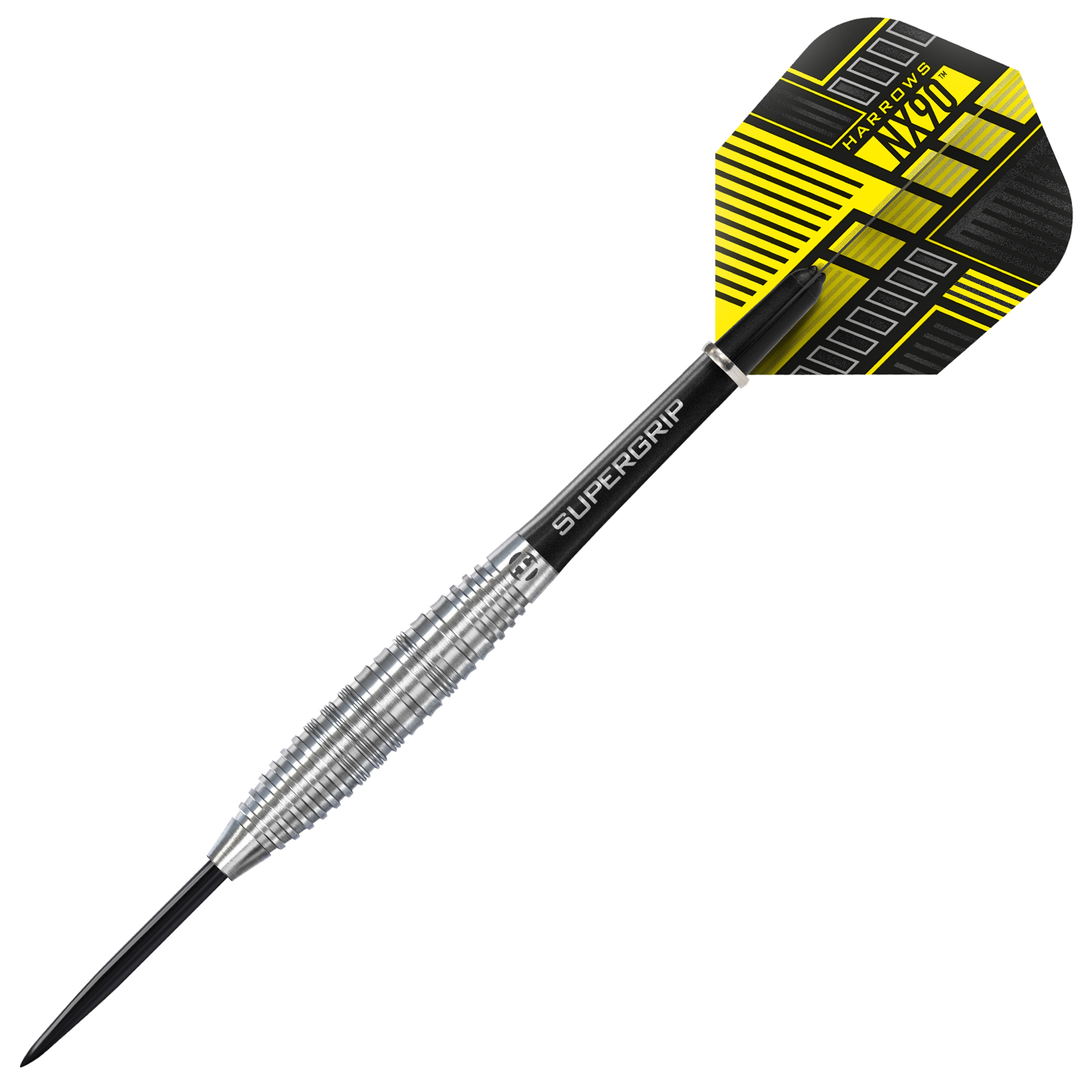 Harrows NX90 Bomb Steel Tip Darts Set - 90% Tungsten - 21g 23g 25g