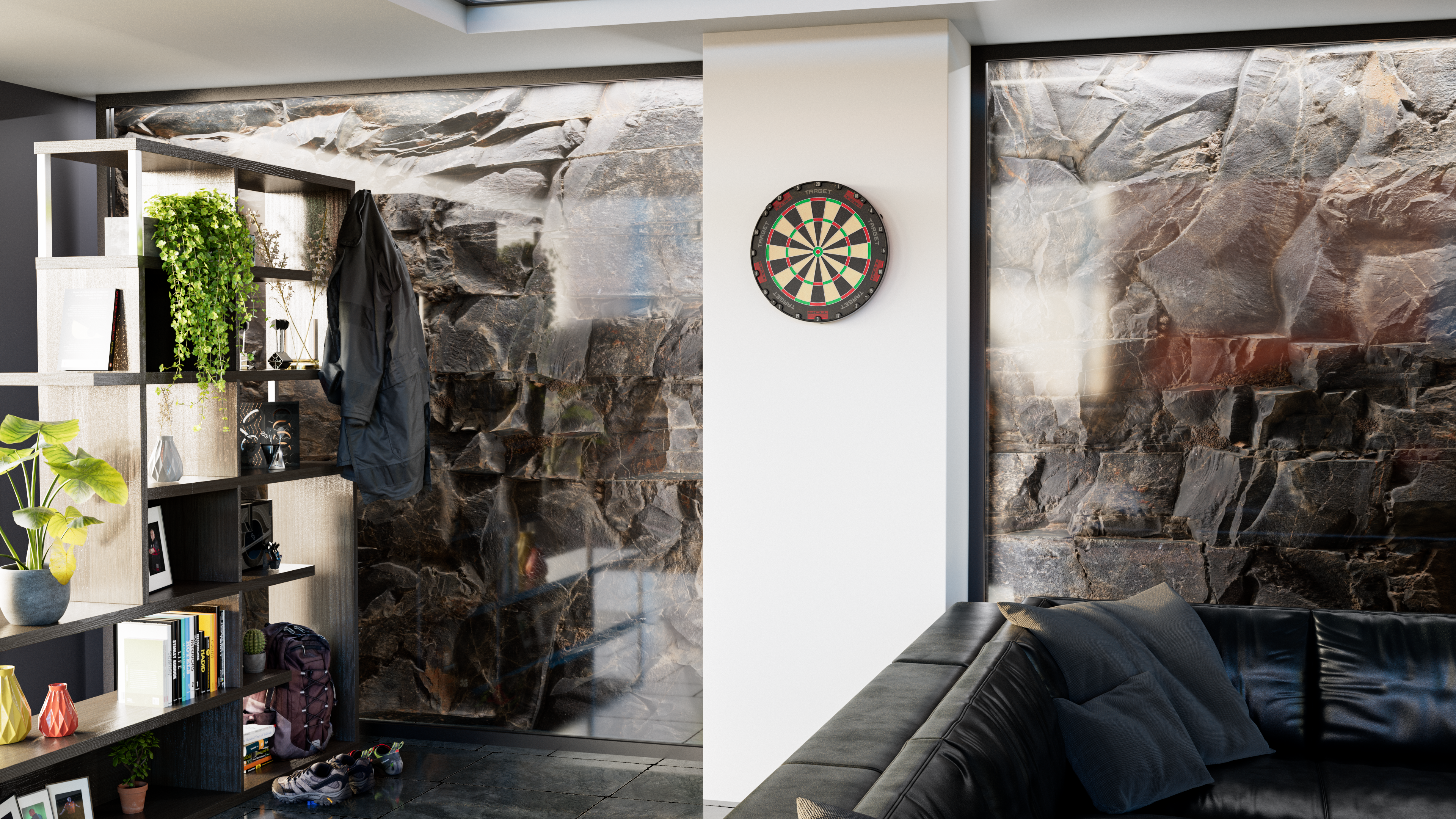 Target Tor Dartboard & Black Surround Bundle