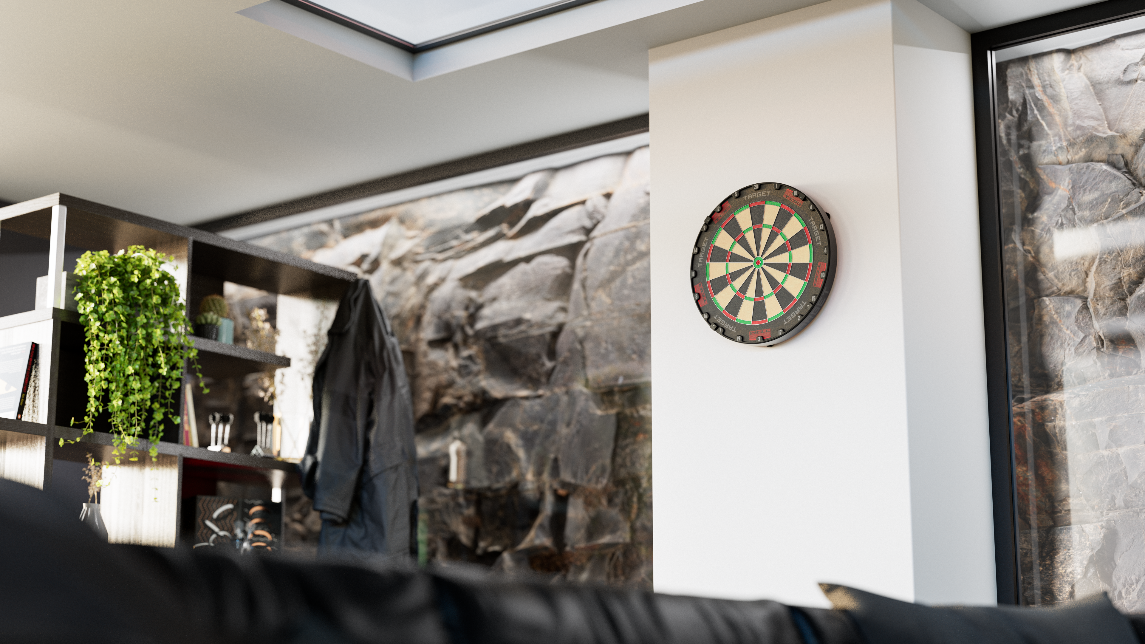 Target Tor Dartboard & Black Surround Bundle