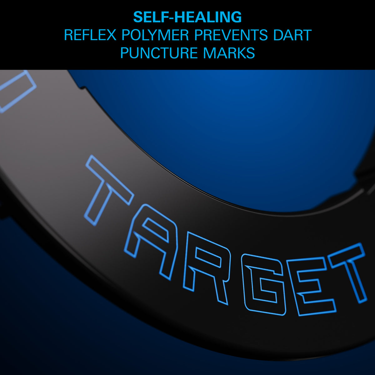 Target Corona Vision Notched Dartboard Surround - Integrated LED Light