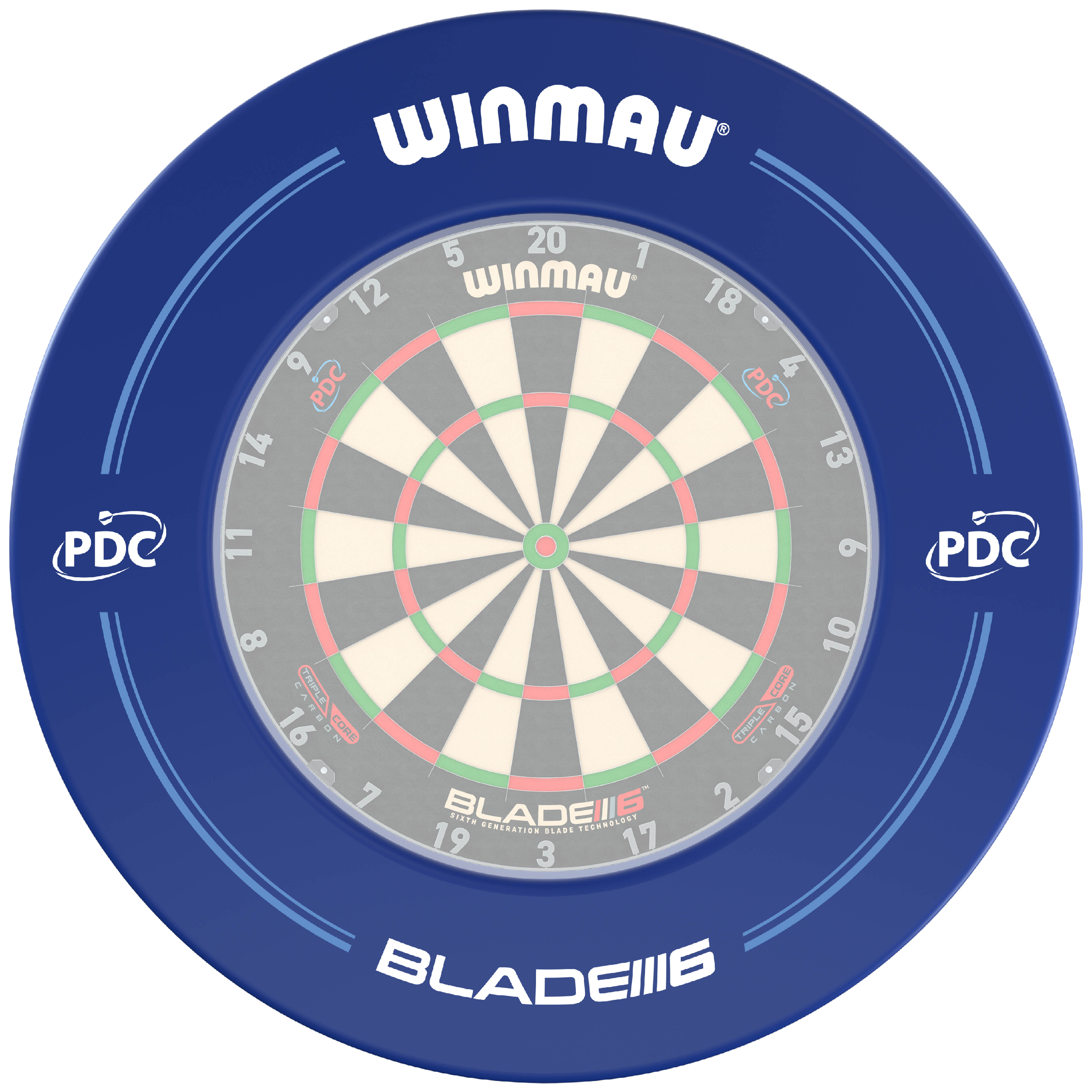 Winmau PDC Blue Dartboard Surround