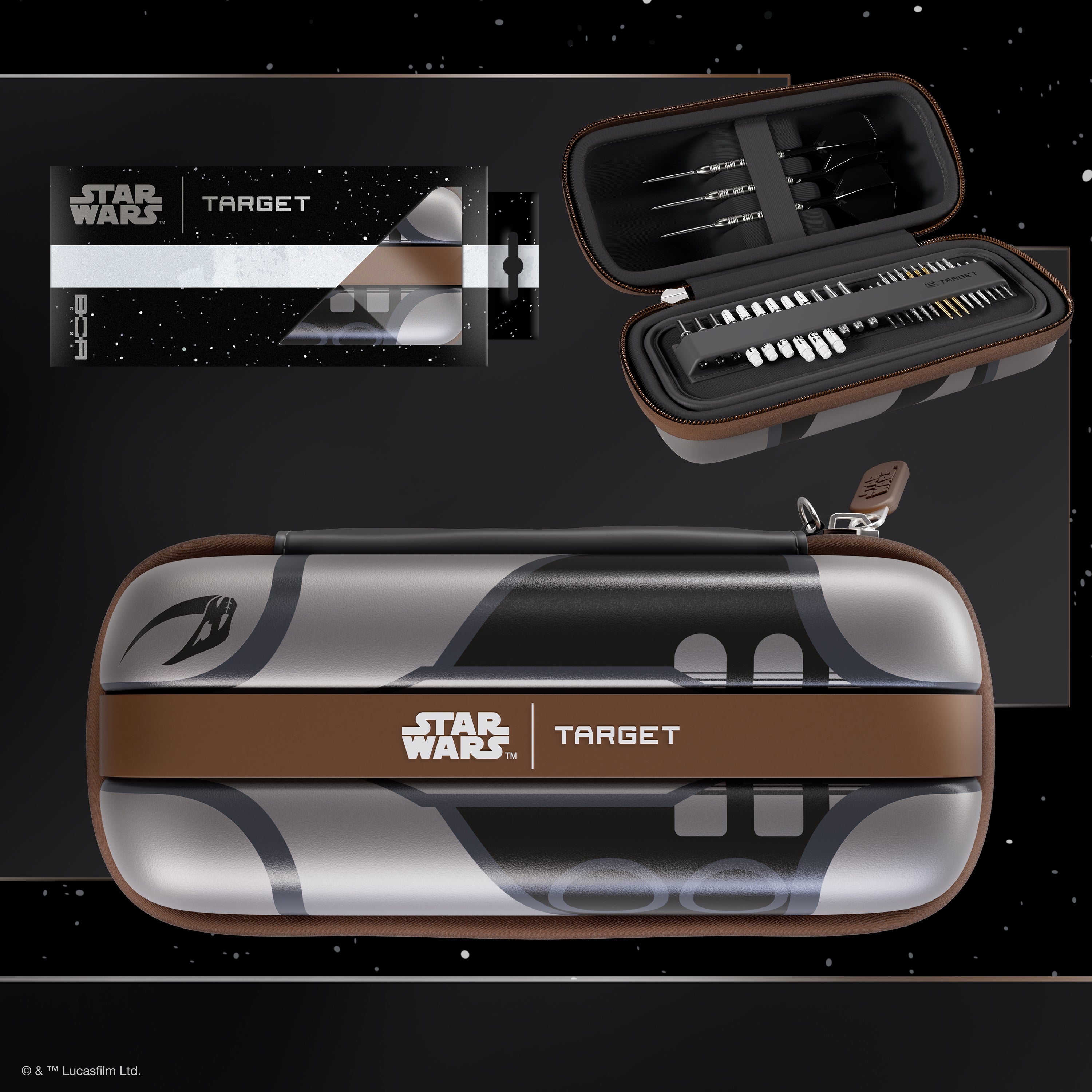 Target Darts Star Wars Mandalorian Boa Wallet