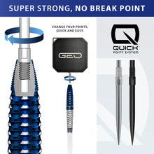 Harrows Geo 02 Torpedo - 90% Tungsten - Quick Point Darts - 23g 24g