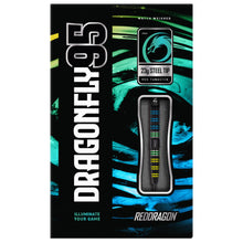 Red Dragon Dragonfly 95 Black Tapered Steel Tip Darts - 95% Tungsten - 23g 25g