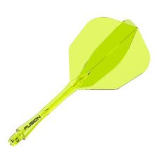 Winmau Fusion Integrated Flight & Shaft System - No6 - Yellow